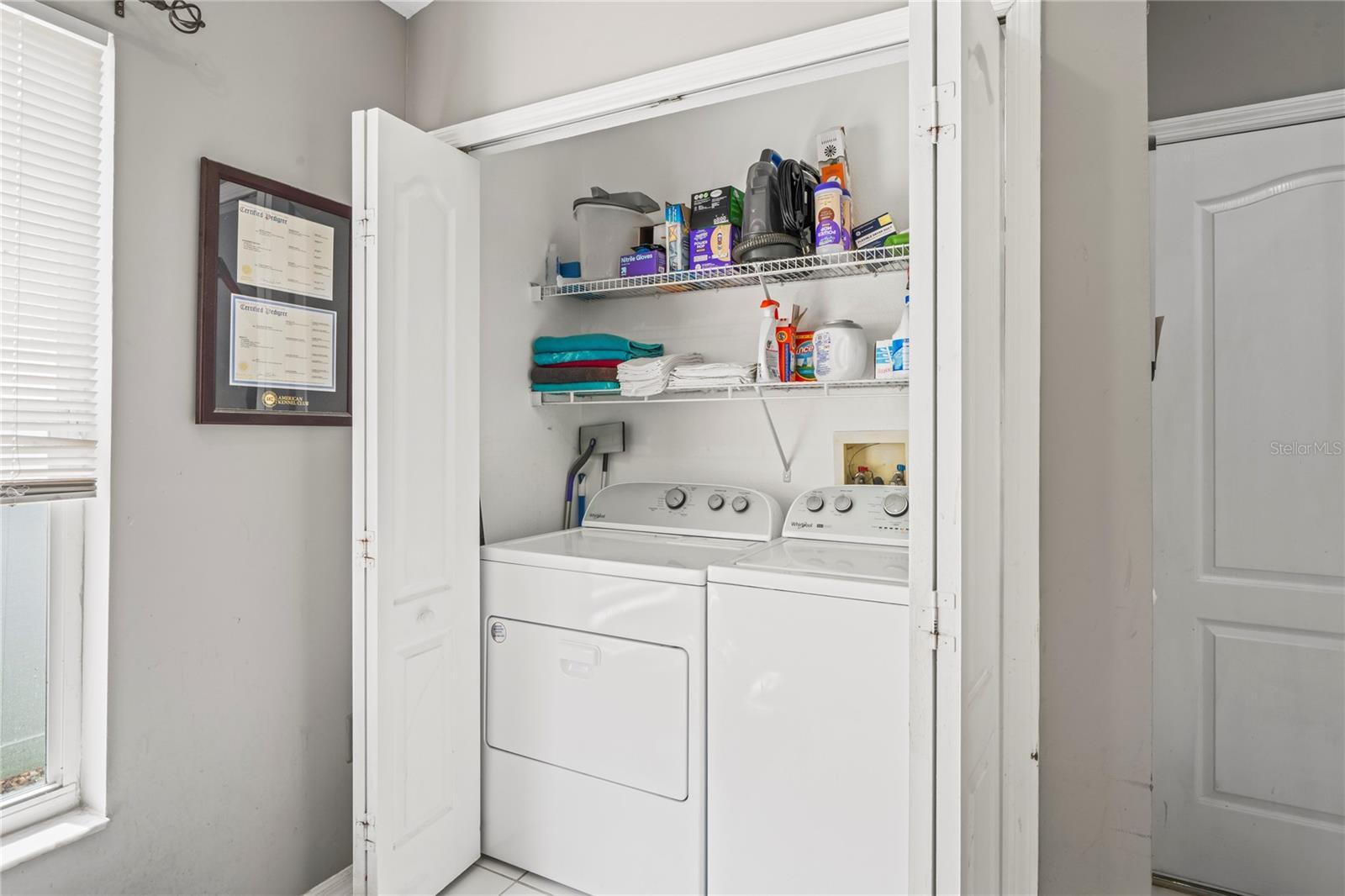 Laundry Room in Kitchen