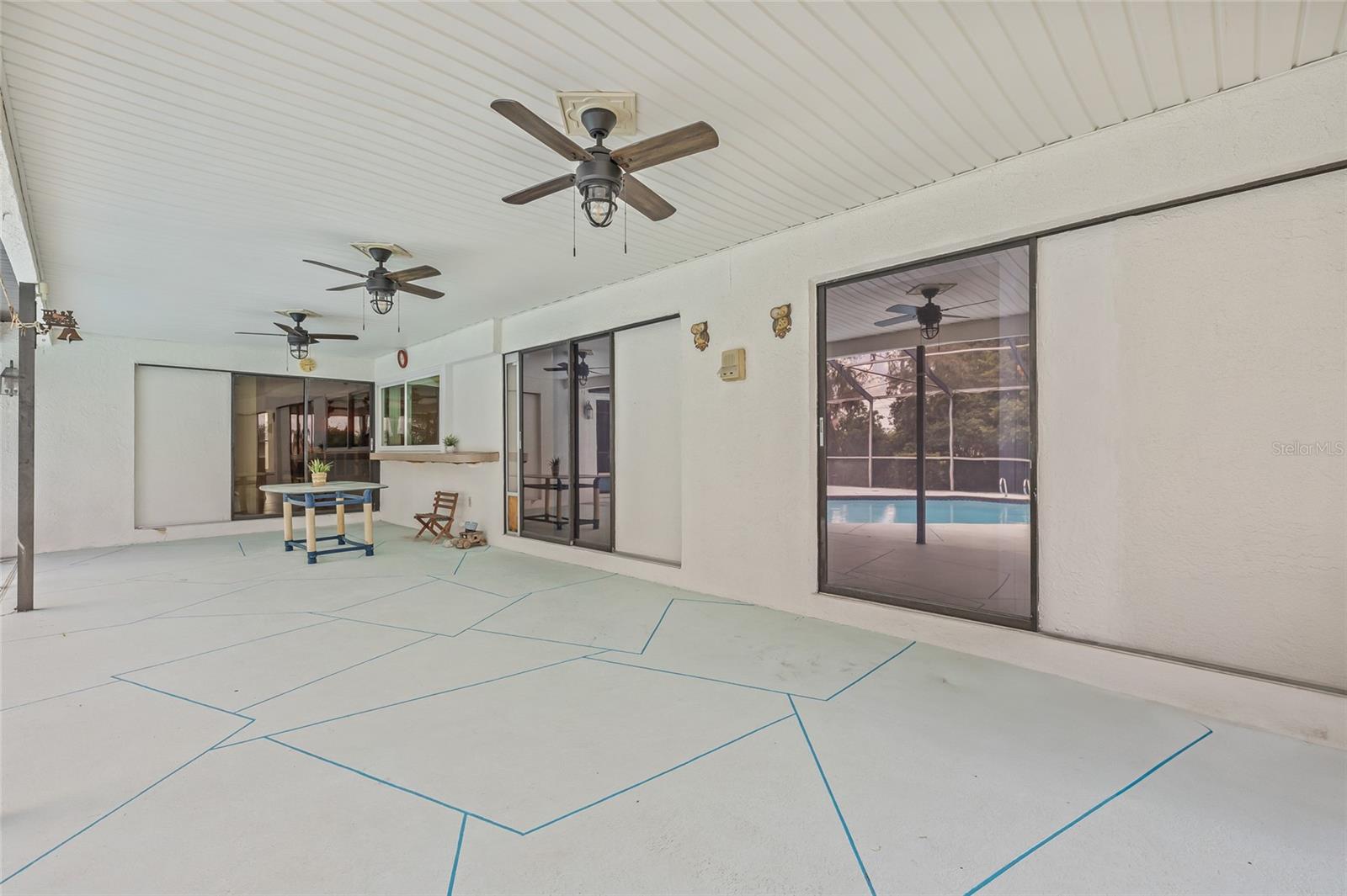 large patio