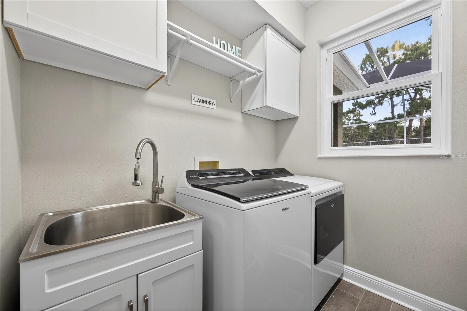 Downstairs Laundry Room ~ Washer and Dryer included