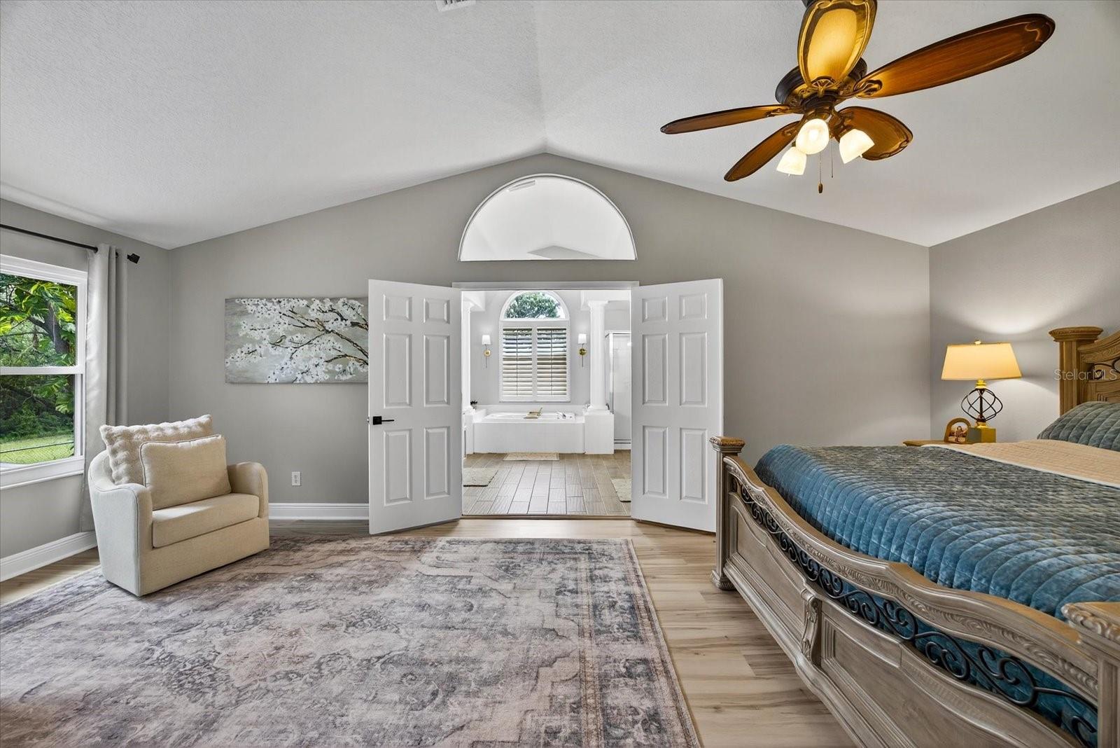 Primary Suite with Sitting Area