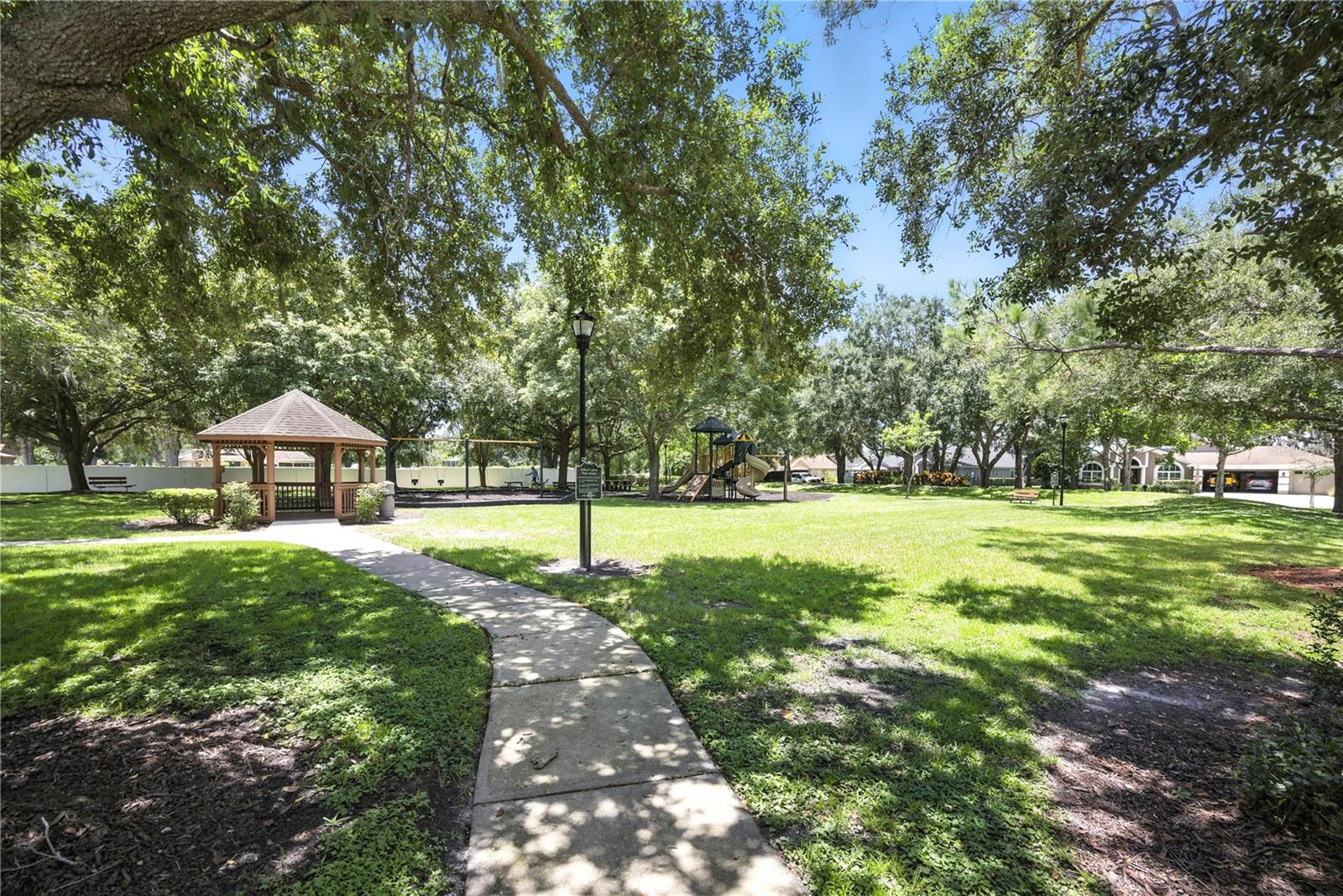 Park and Playground area! Gazebo for picnics and community holiday events!