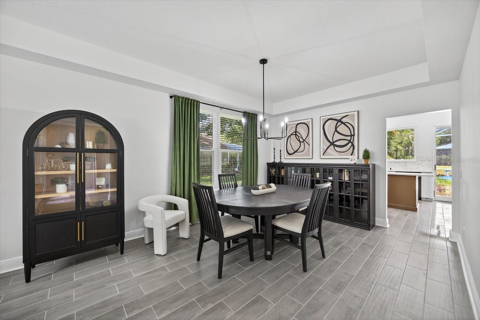 Formal dining room