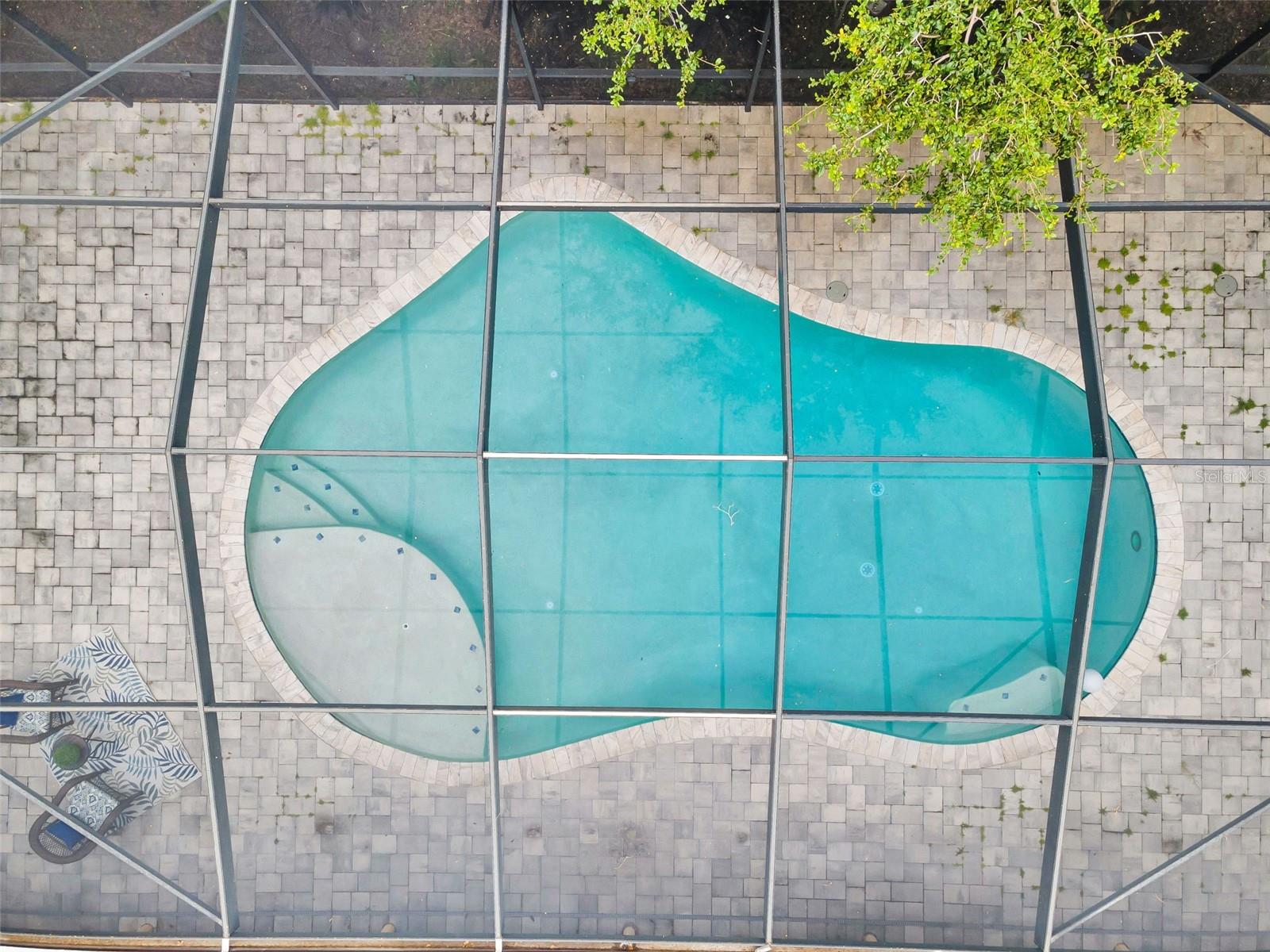Aerial View Pool/Lanai
