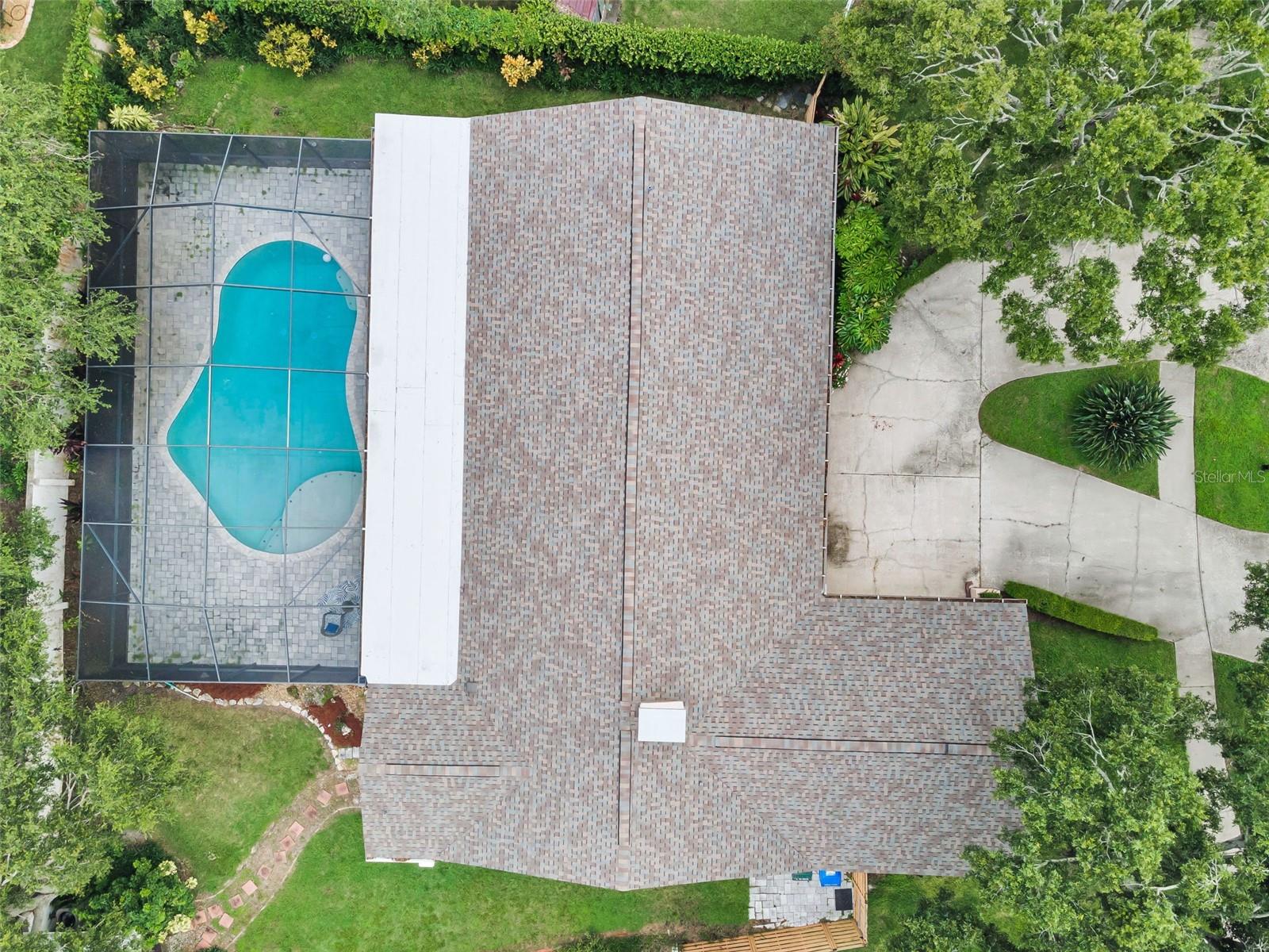Aerial View of Home