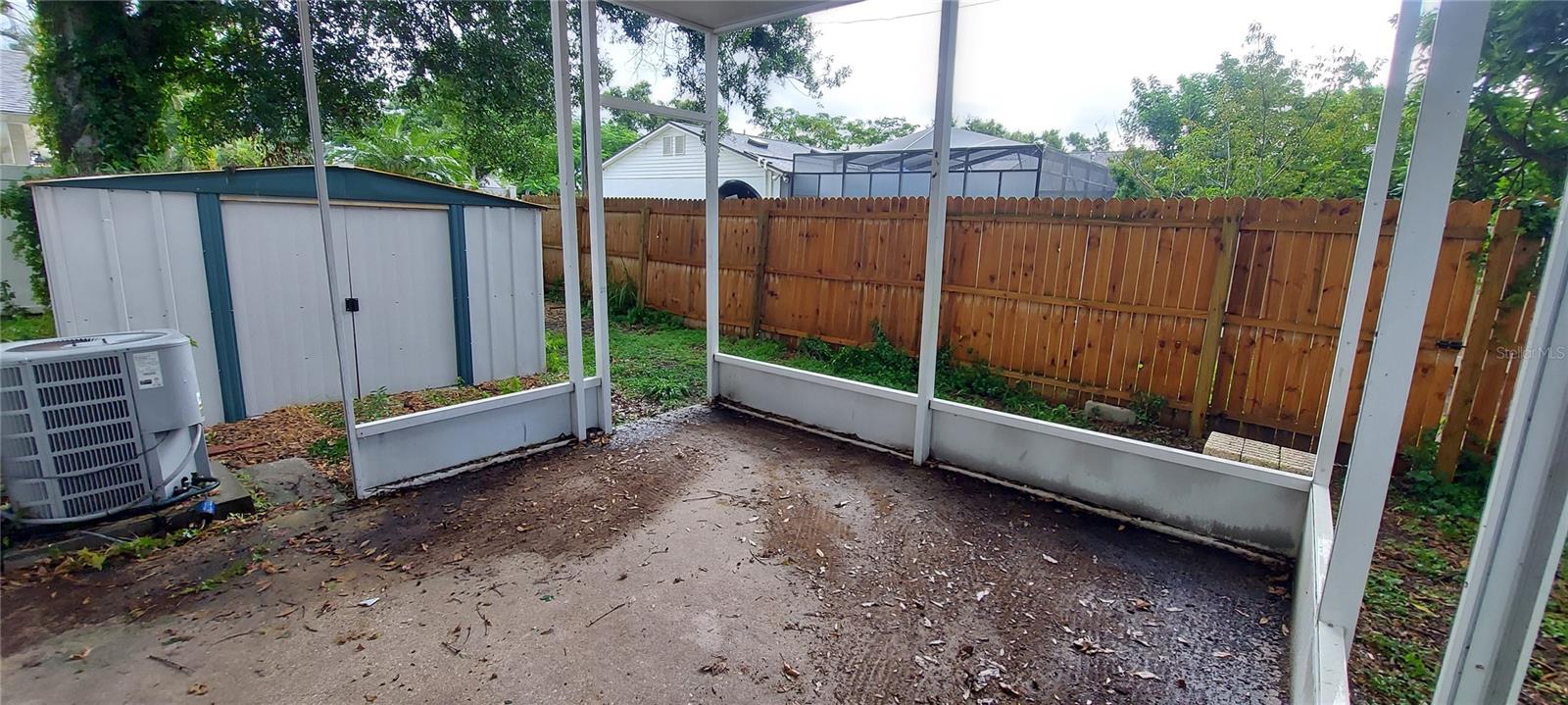 Back patio