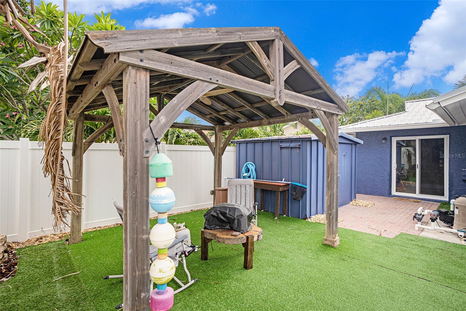 Gazbo Sitting Area