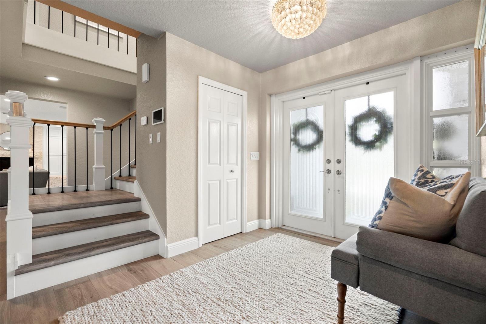 Inviting foyer
