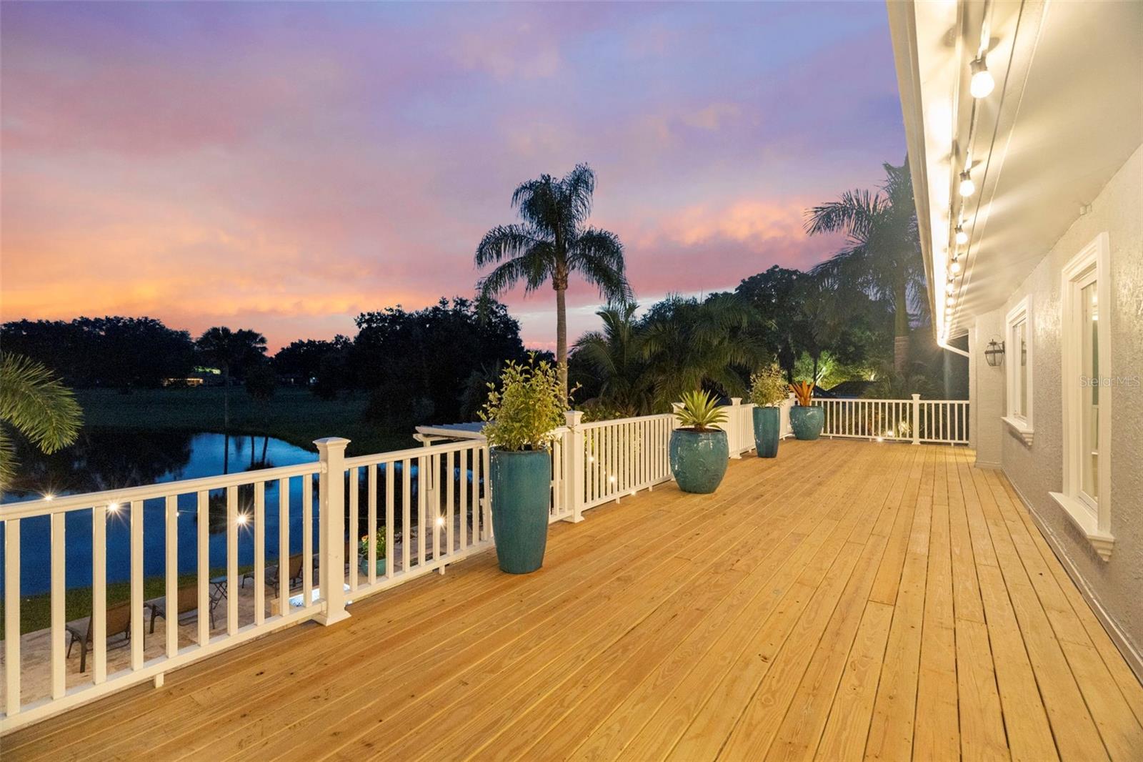New second floor balcony