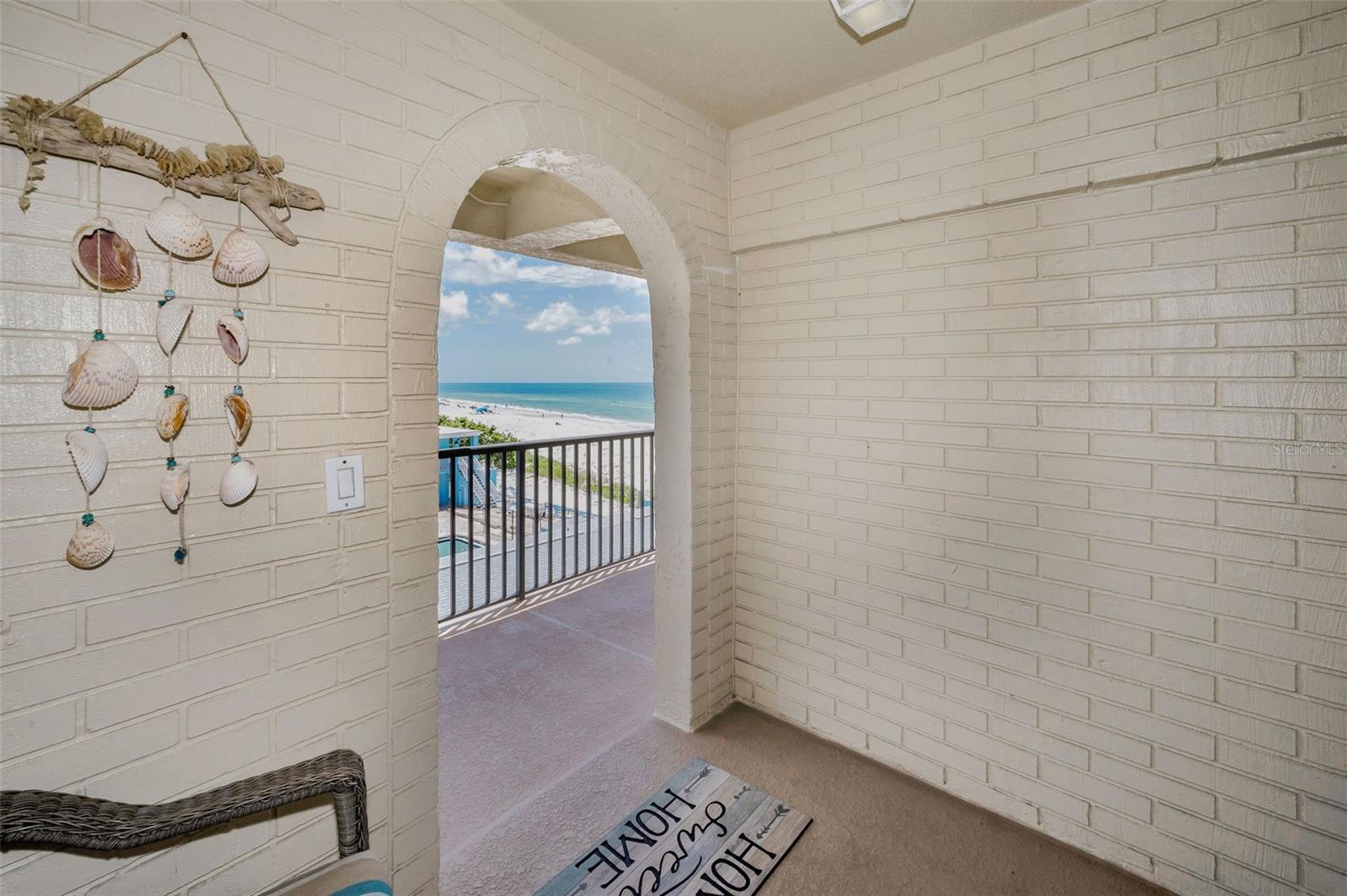 Enjoy solitude outside your front door in the Alcove