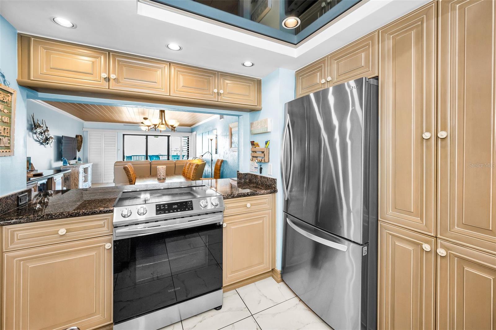 Perfect for the cook who doesn't want to be separated from family and friends!