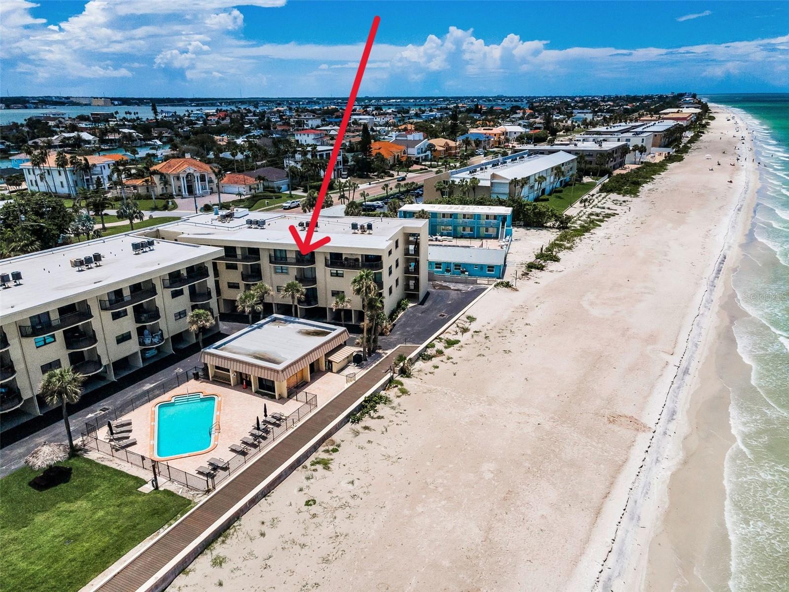 Perfect location - top floor gulf front condo!