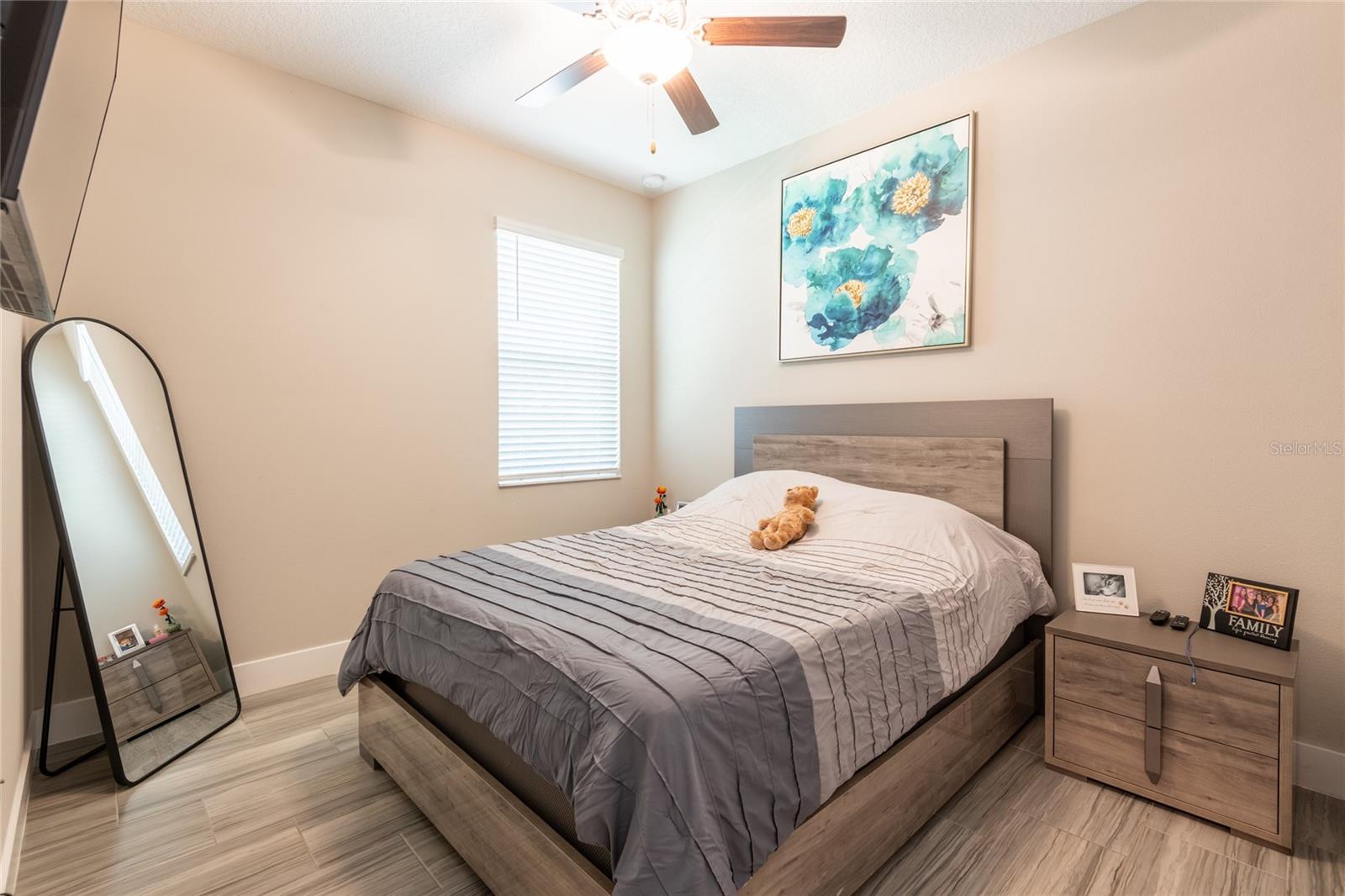 3rd bedroom also has a custom closet by "Closet by Design"