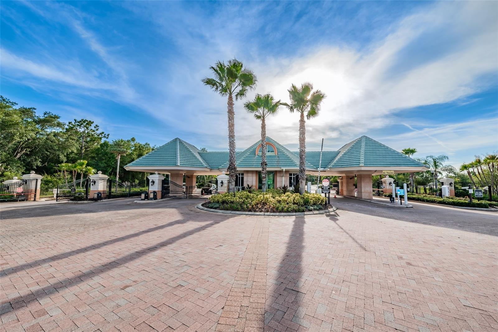 Cory Lake Isles Gated Entrance