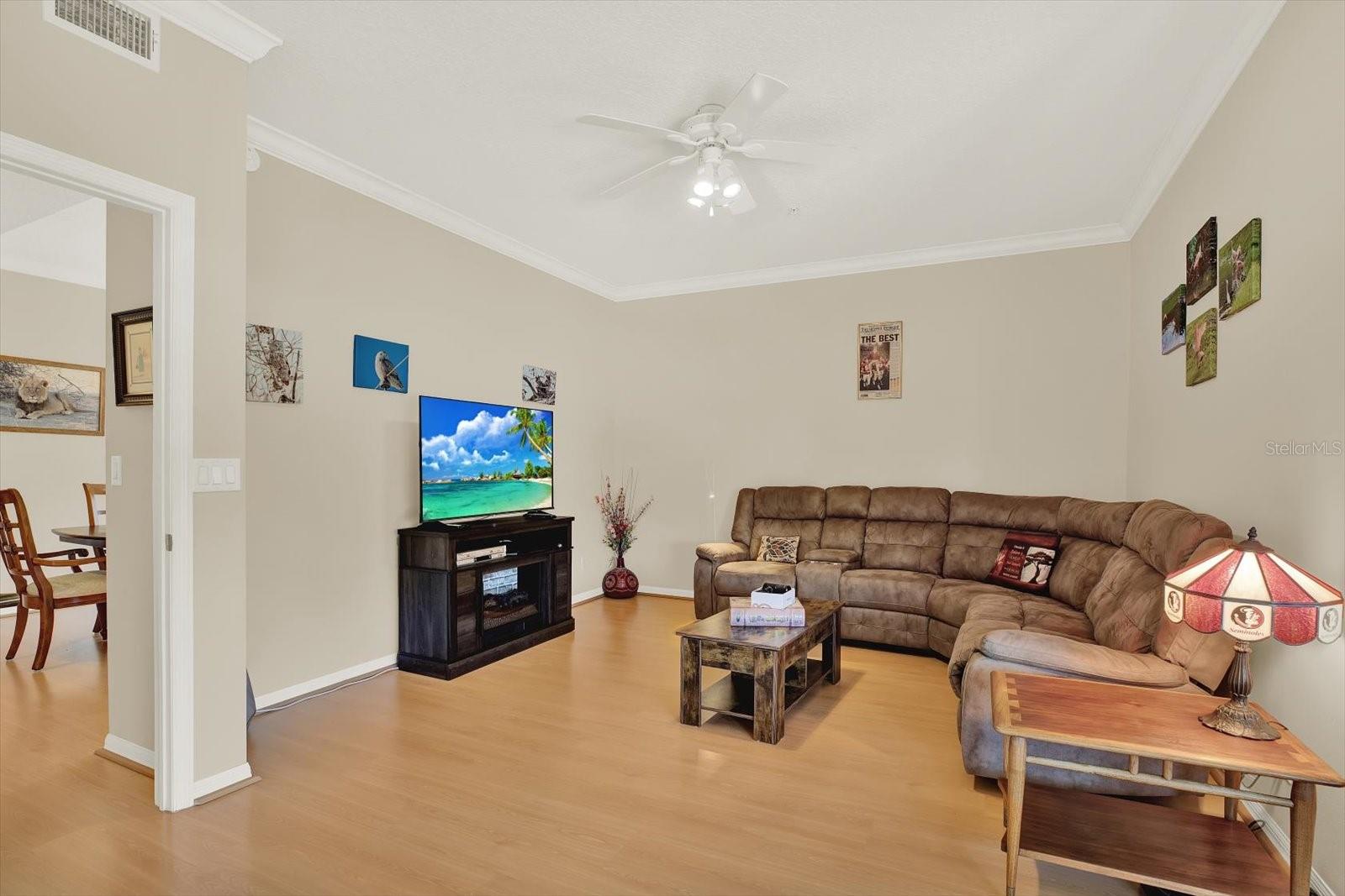 Second Bedroom being used as Family Room