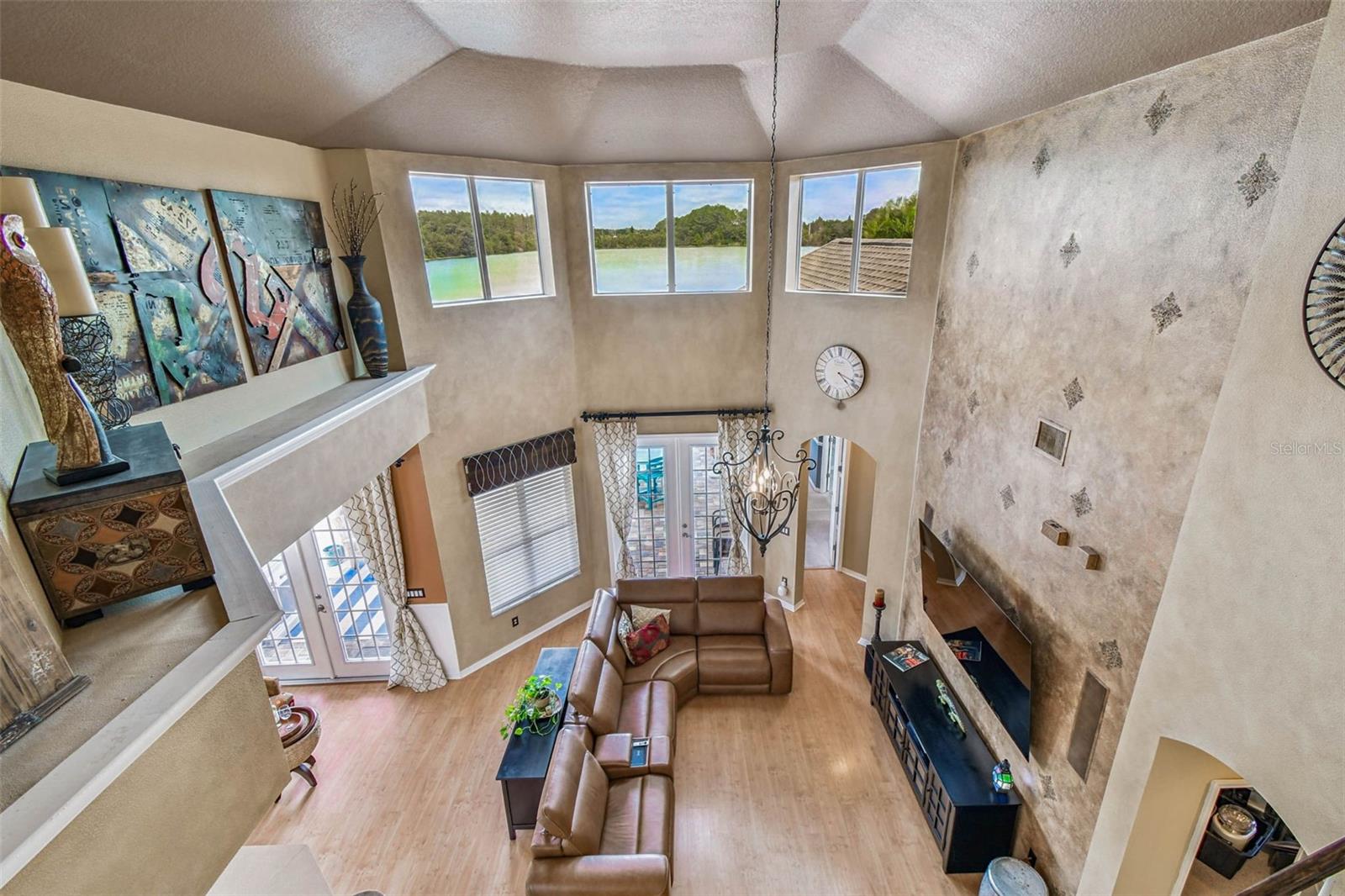 Upstairs Landing View of Great room