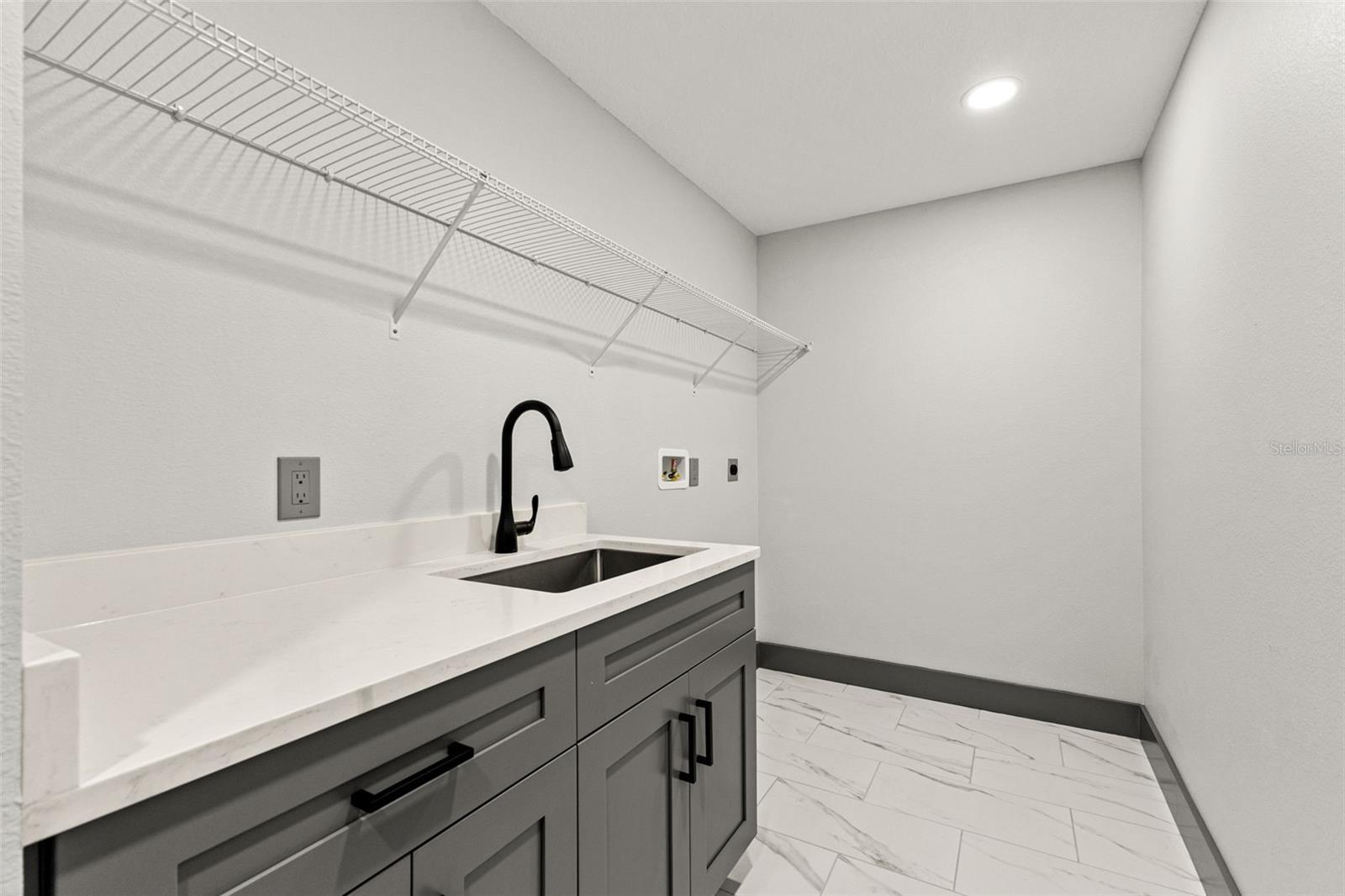 Indoor Laundry room