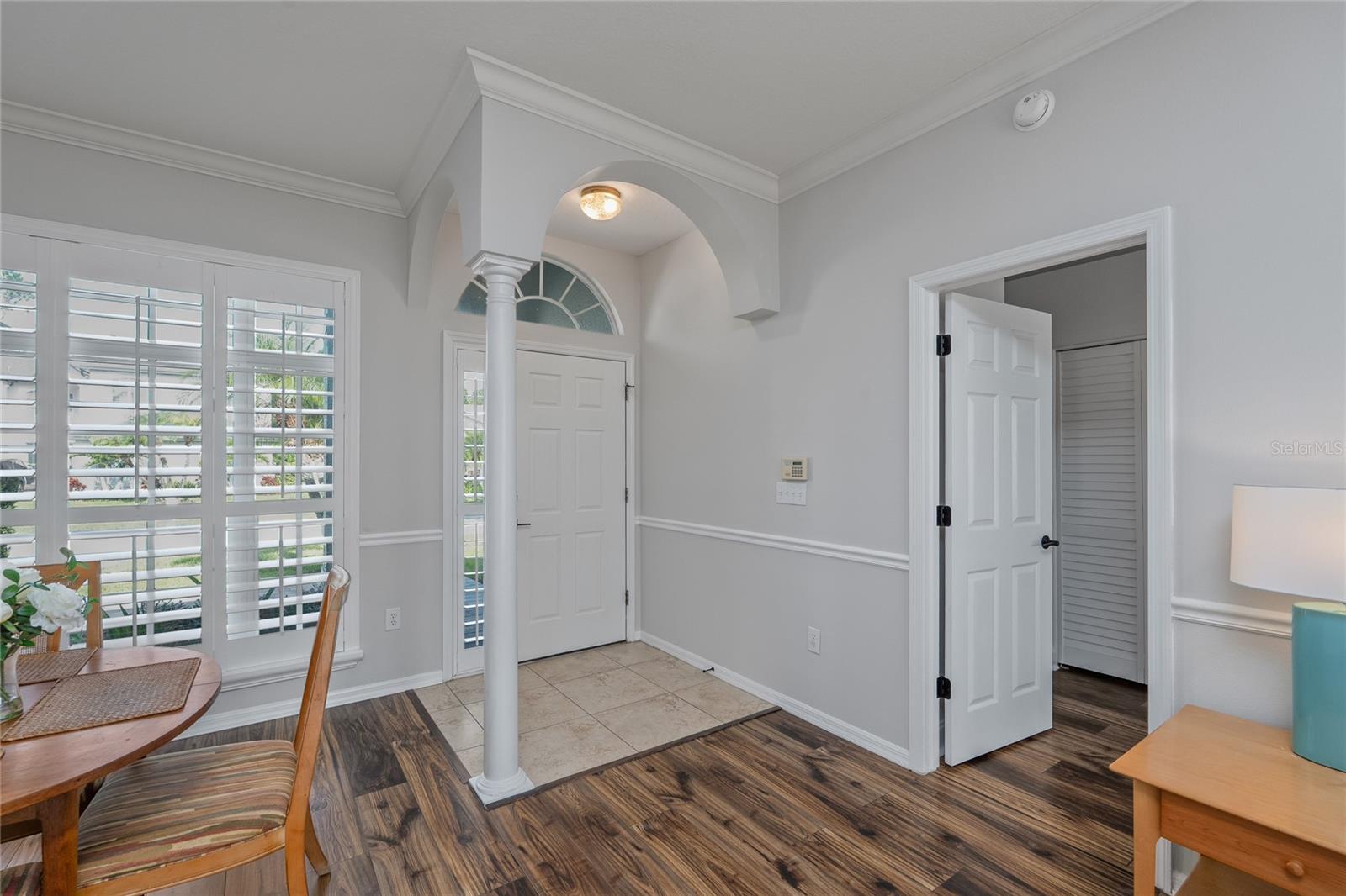 Entryway of the home