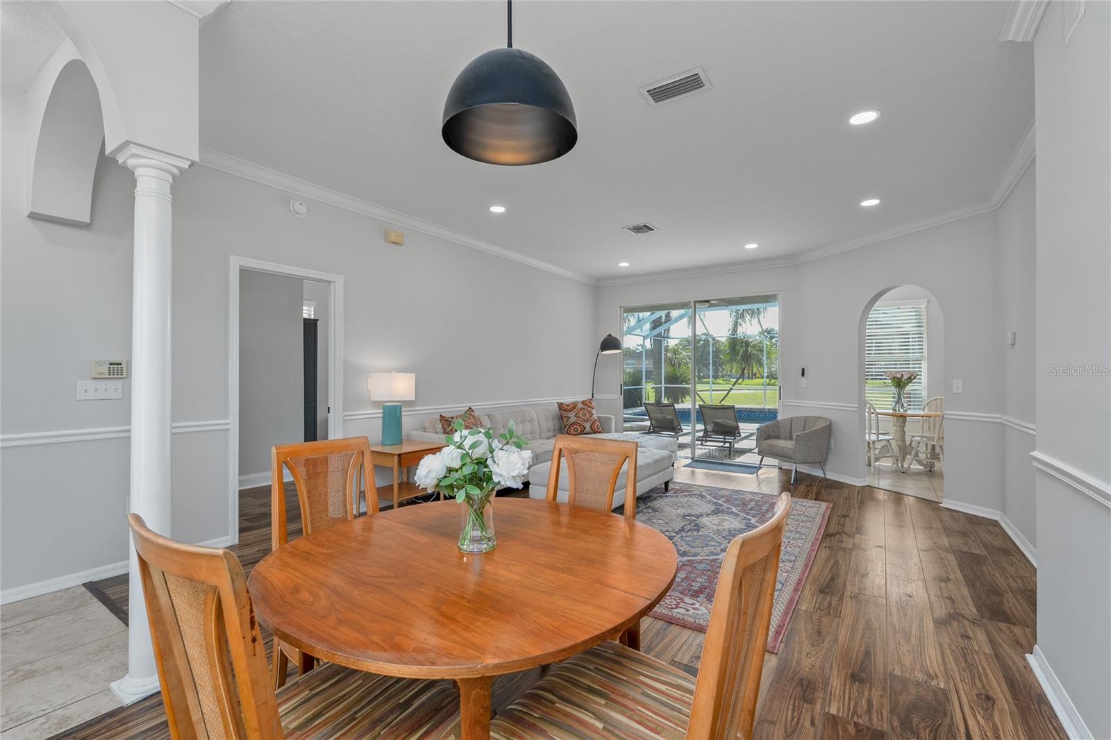 Dining Room/Living Room combo