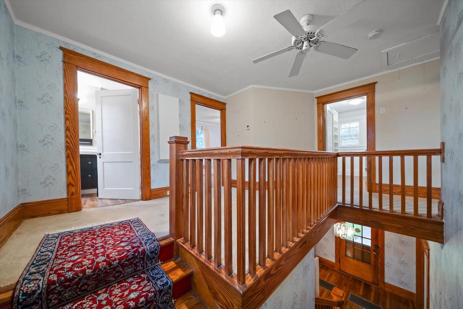 Upstairs hallway