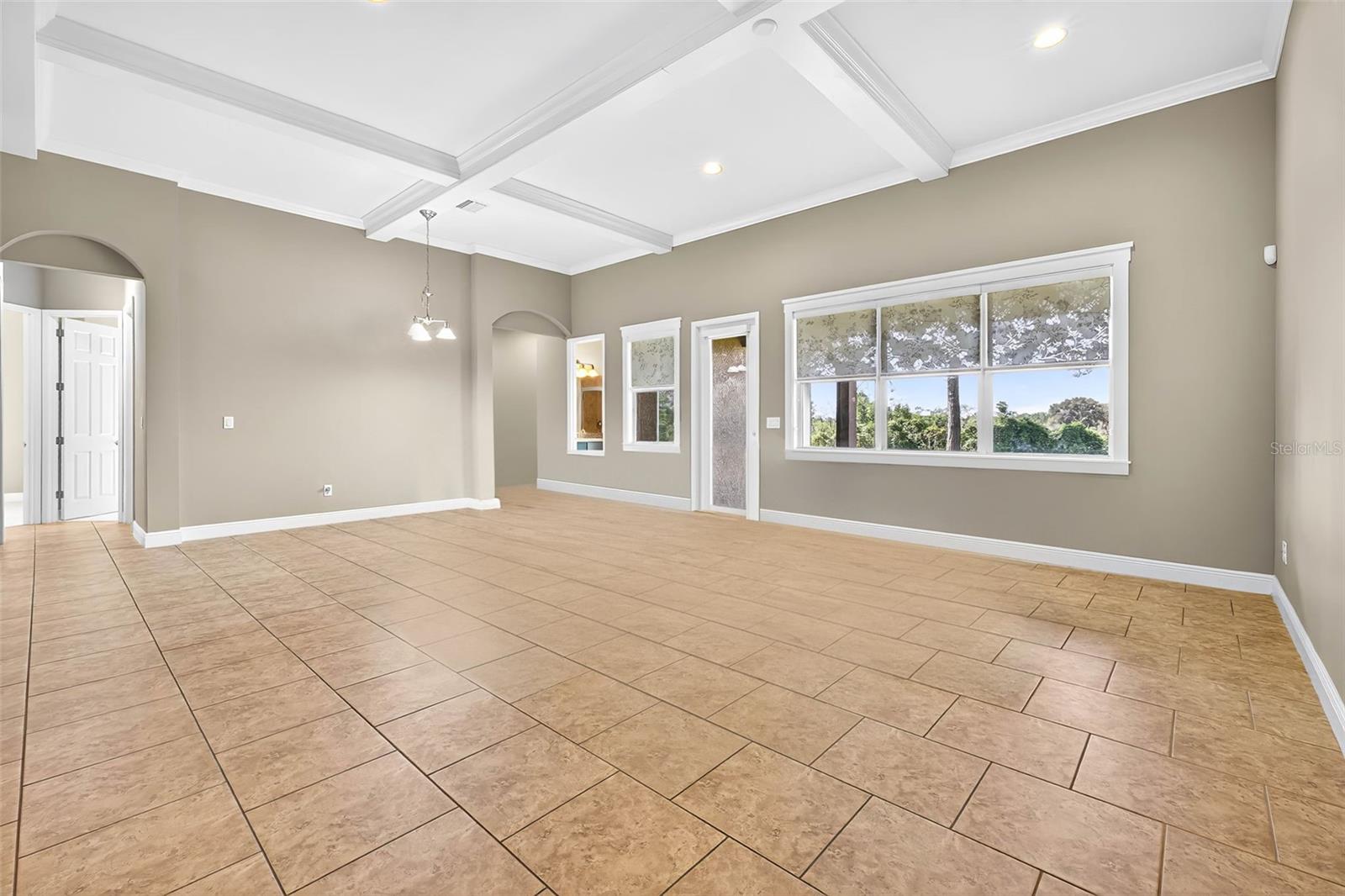 Great room (shown empty)