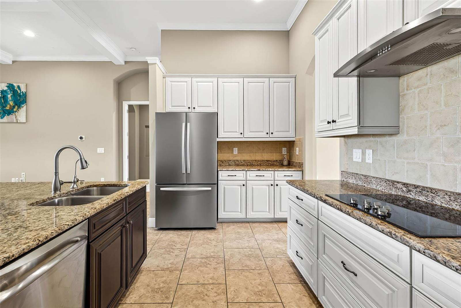 Plenty of room on countertops.