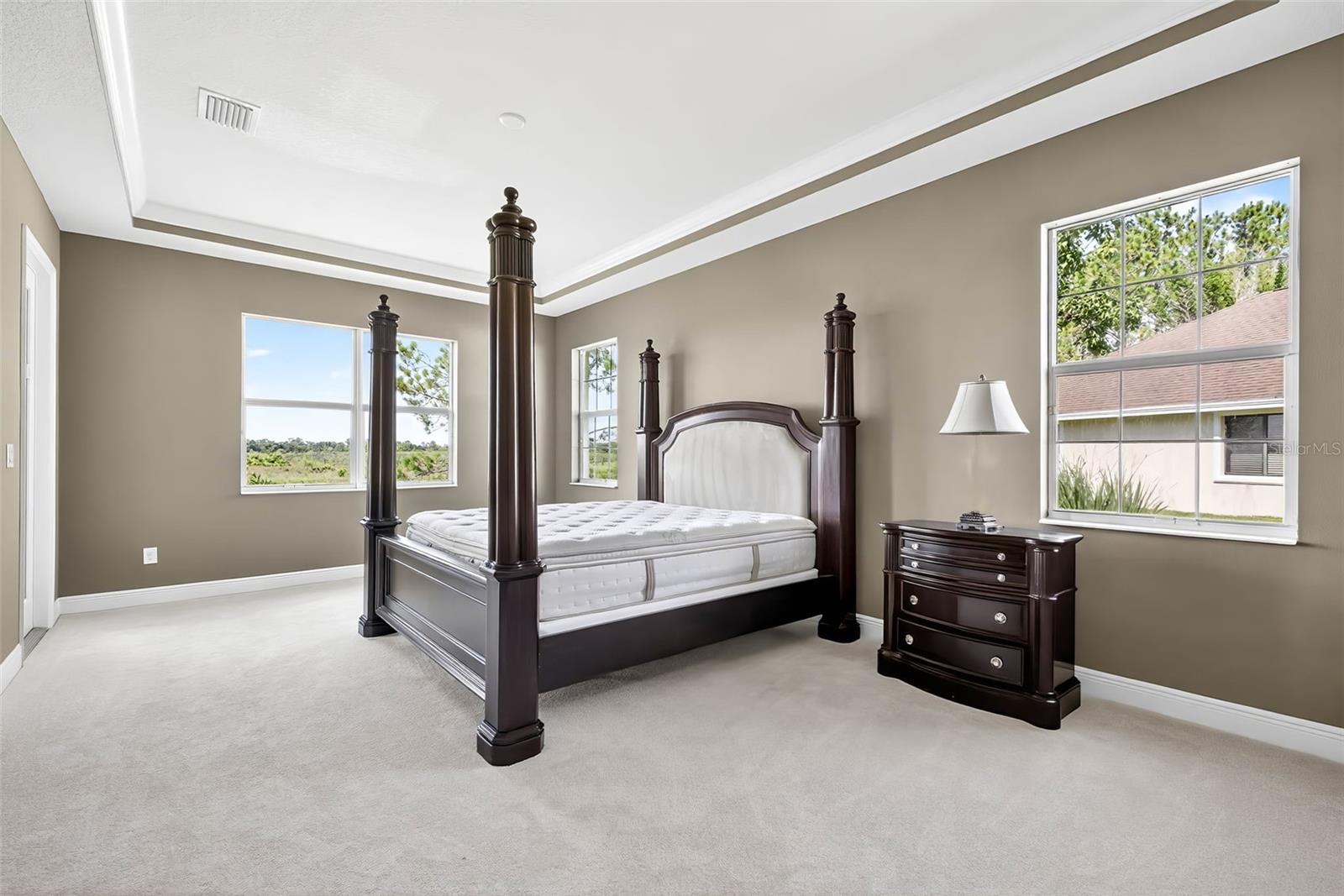 Primary suite shown as-is
