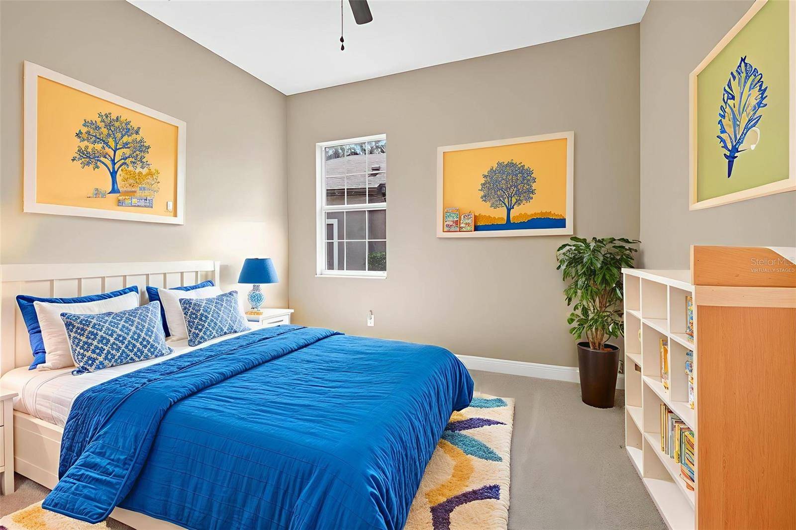Bedroom 2- virtually staged