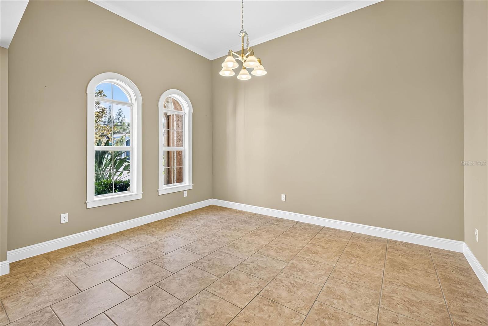 Formal dining area