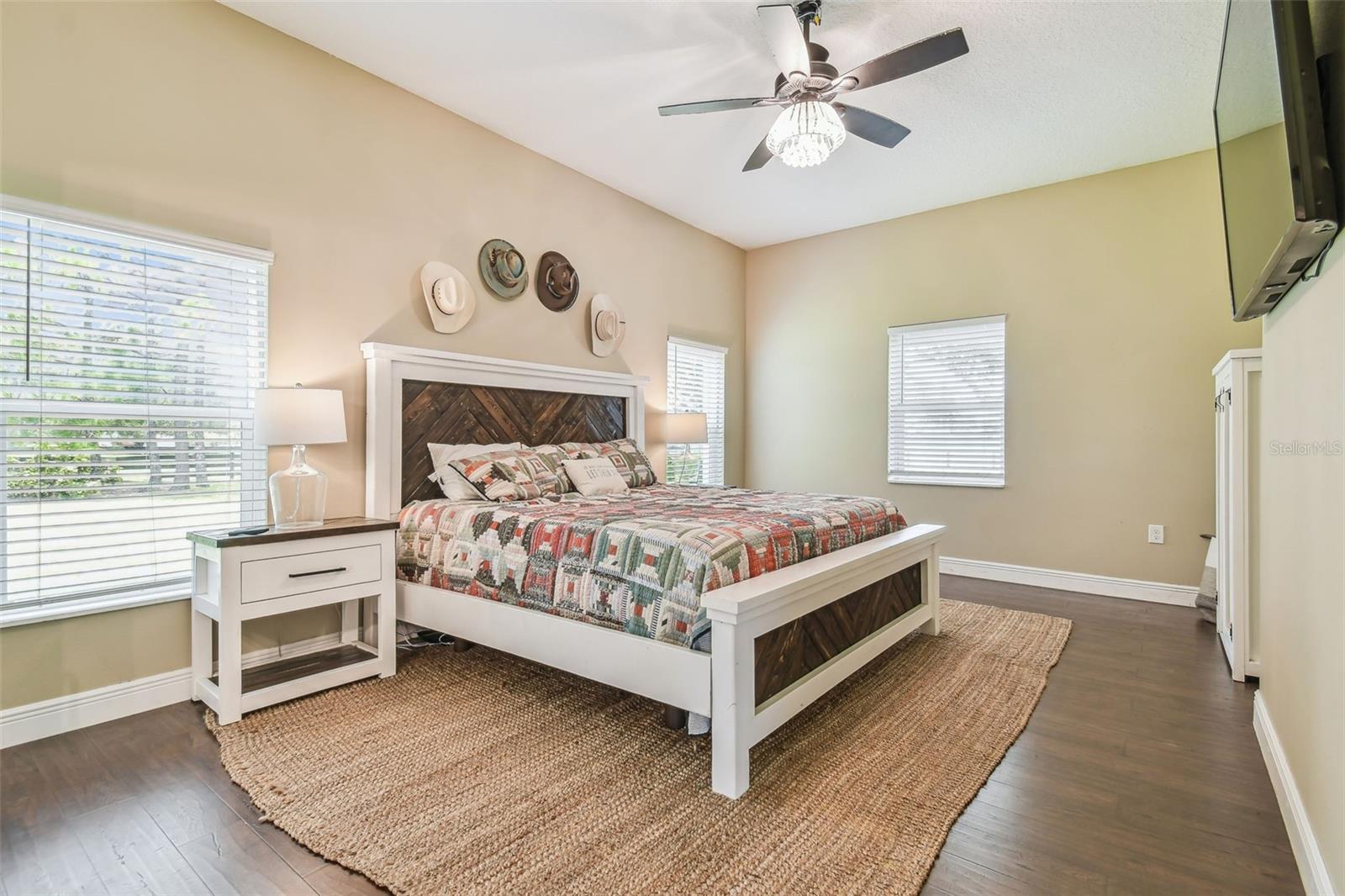 Primary bedroom in Main home