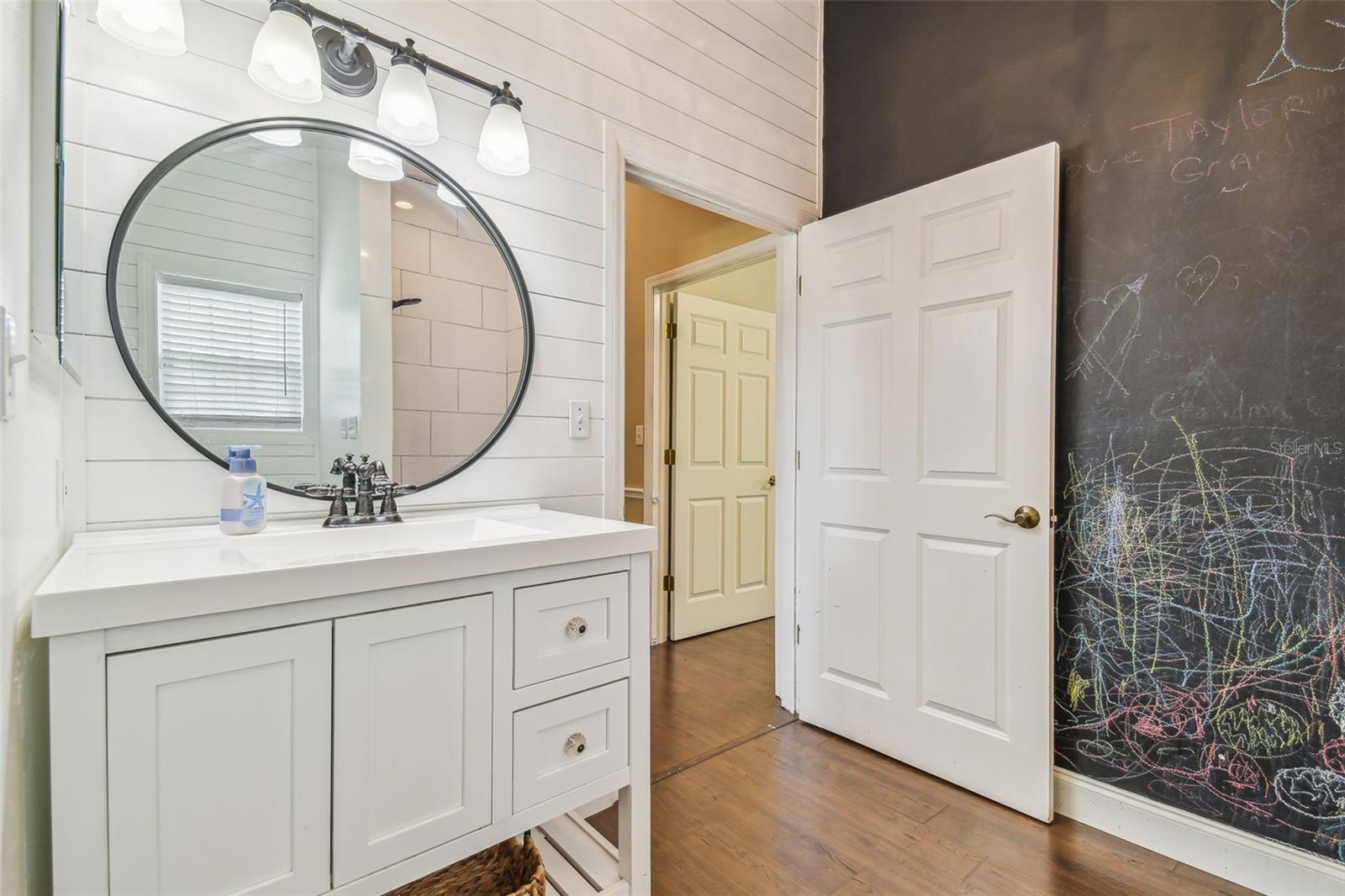 Hall bath