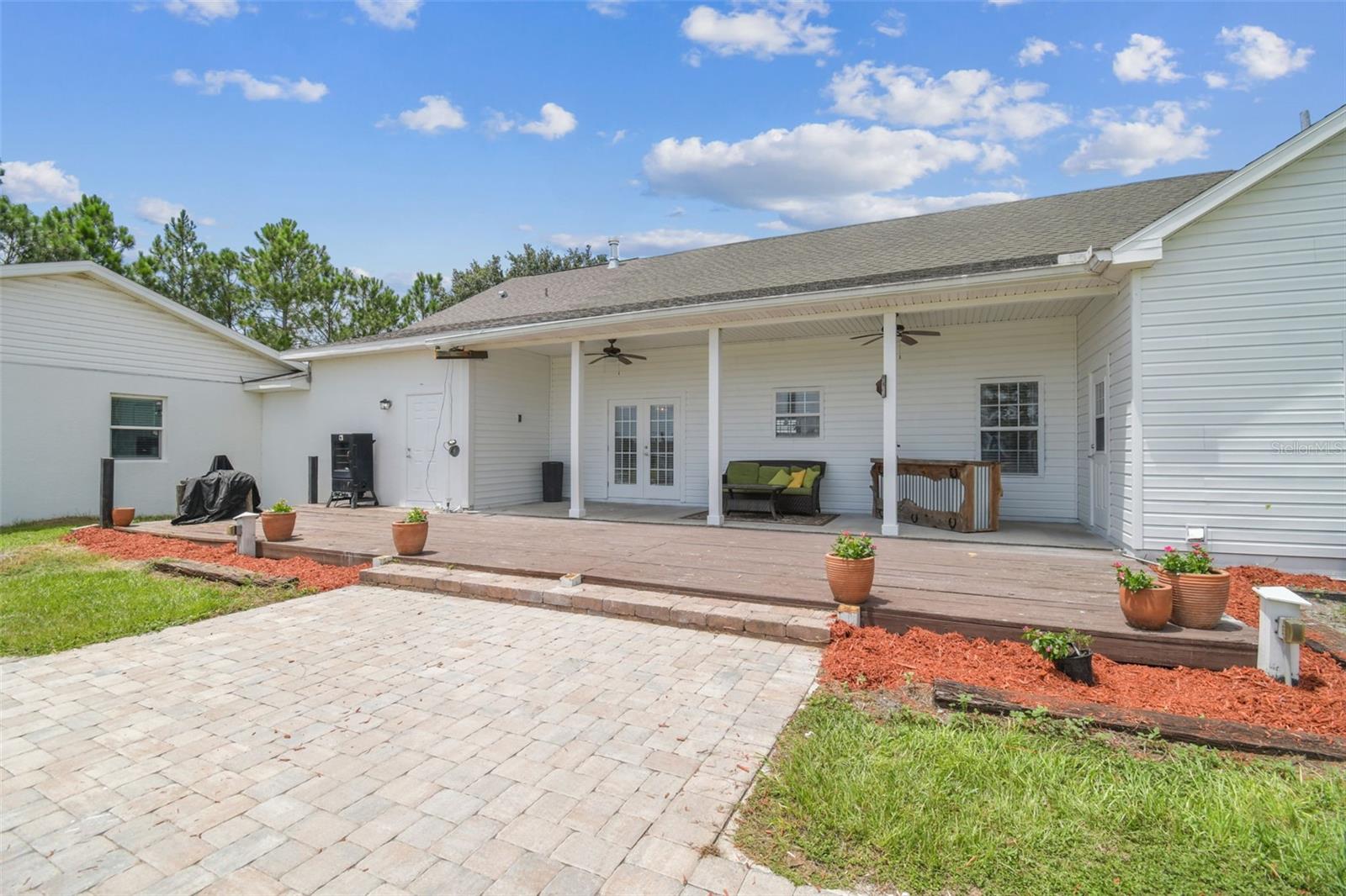 Entrance to guest home