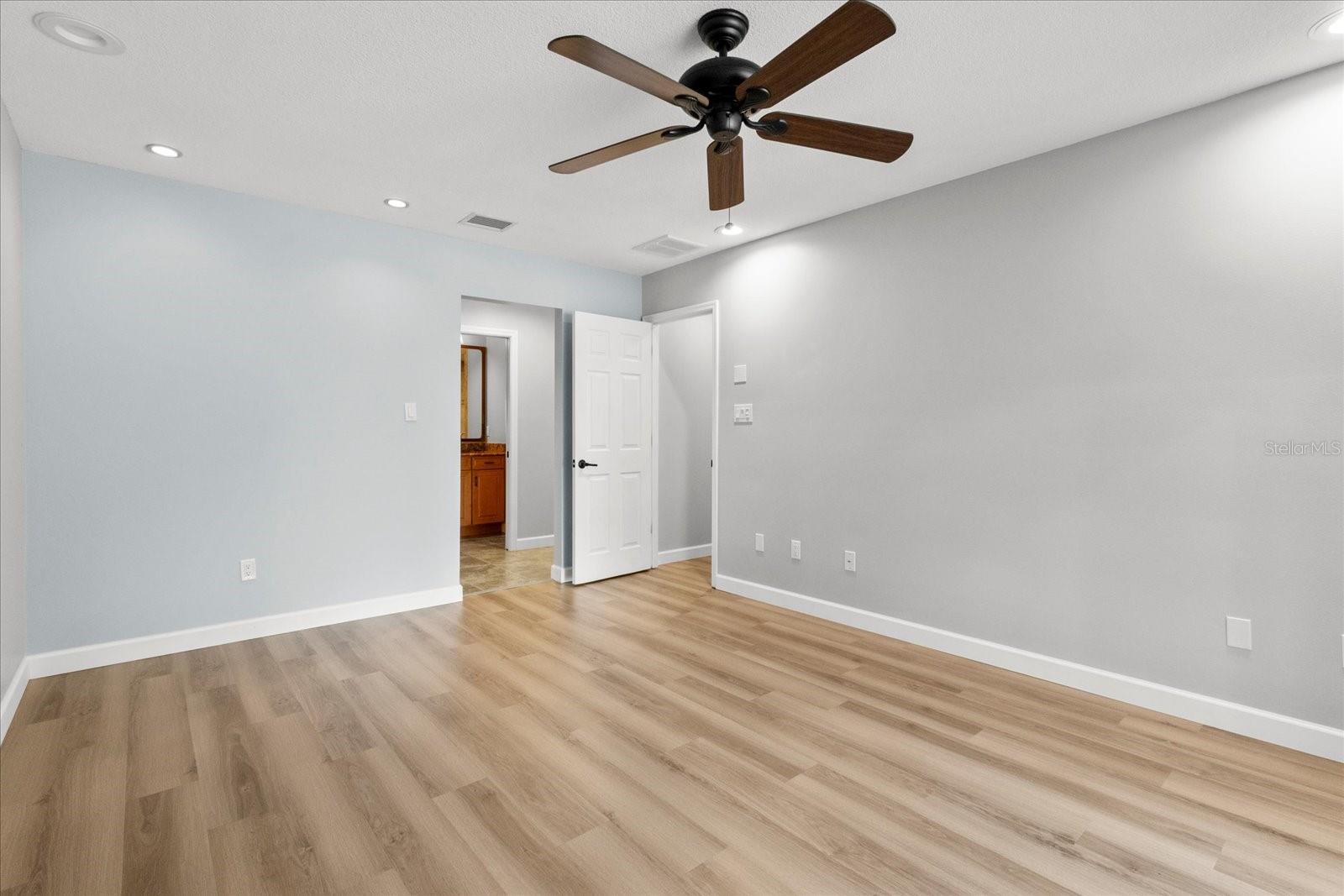 Master bedroom with ensuite