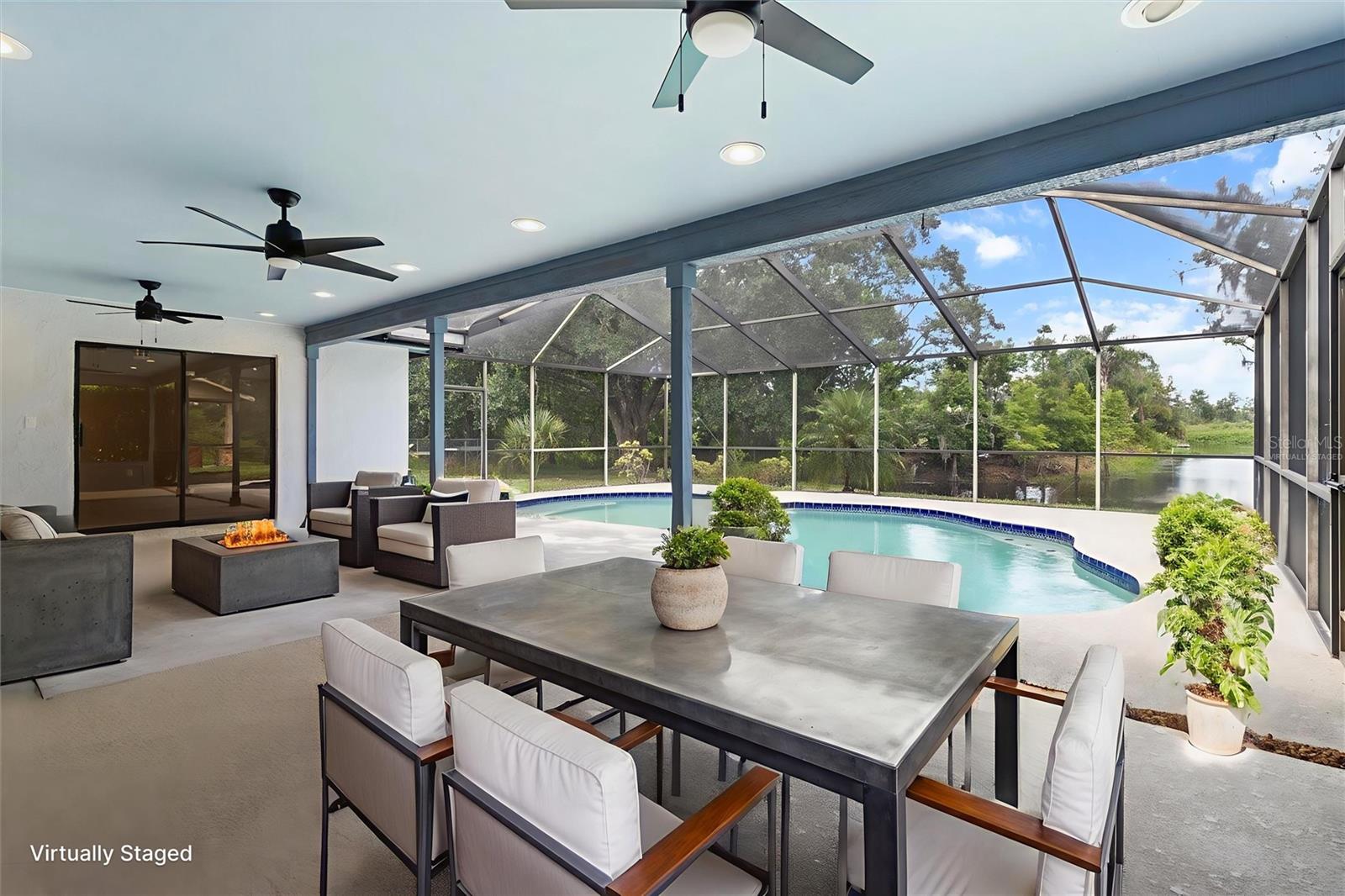 Spacious Covered Patio