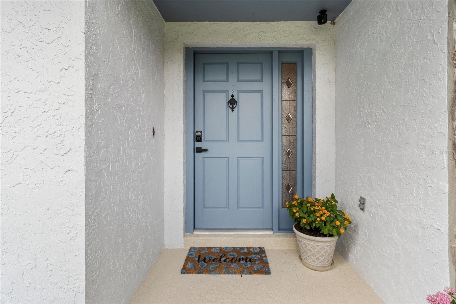 Inviting front door