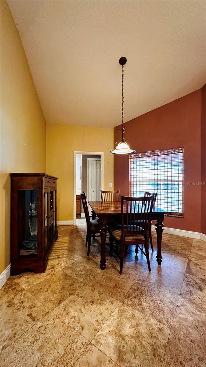 Dinette Area Off Of Kitchen Area