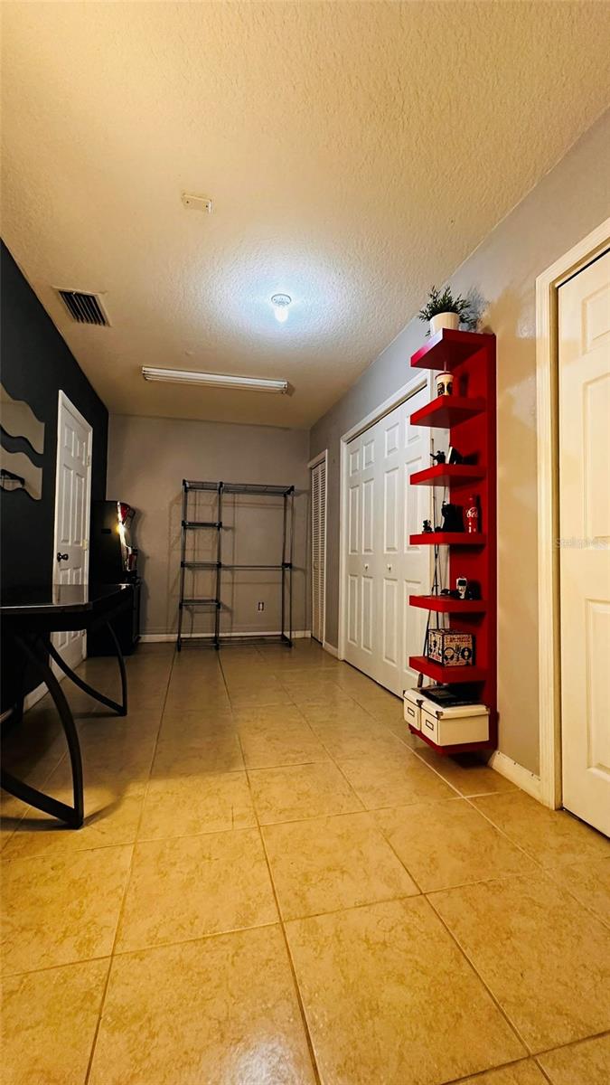 Attached Office In Garage