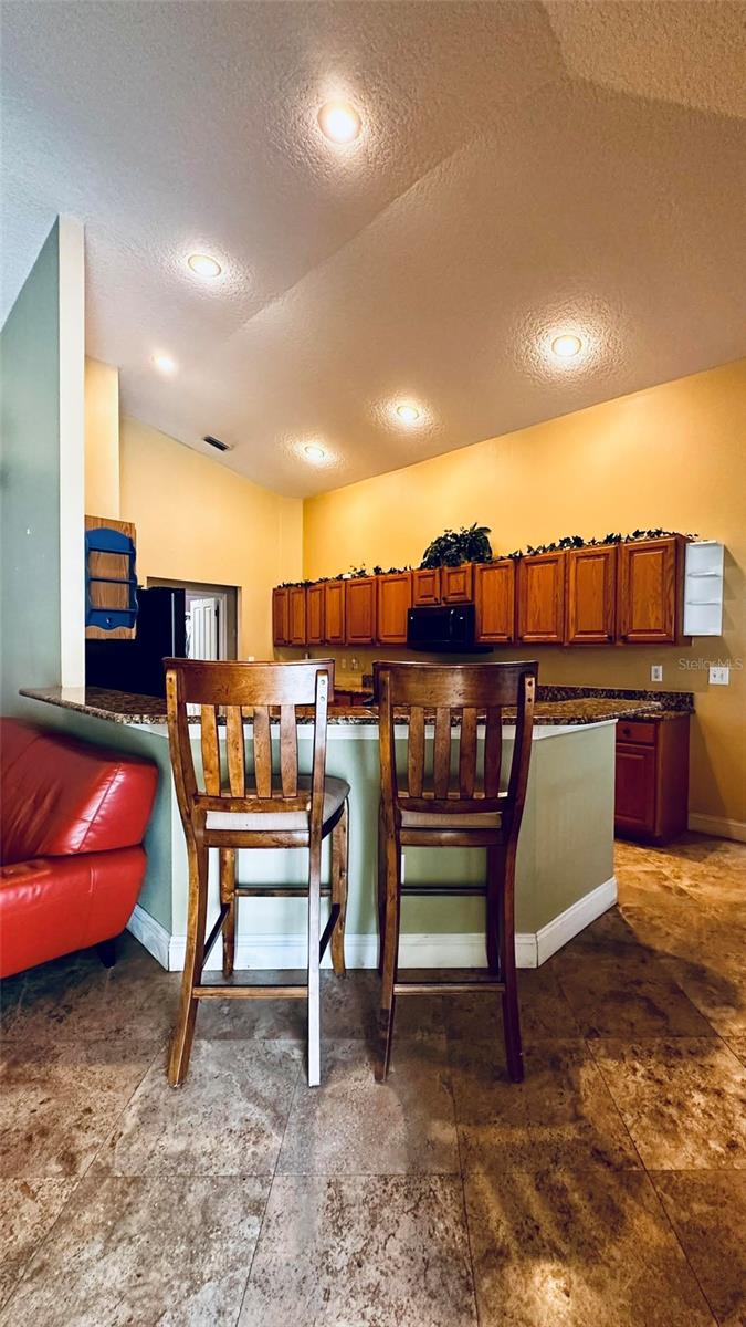 Breakfast Bar Overlooking Kitchen