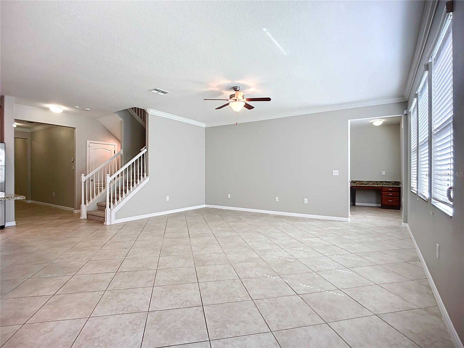 Open floorplan