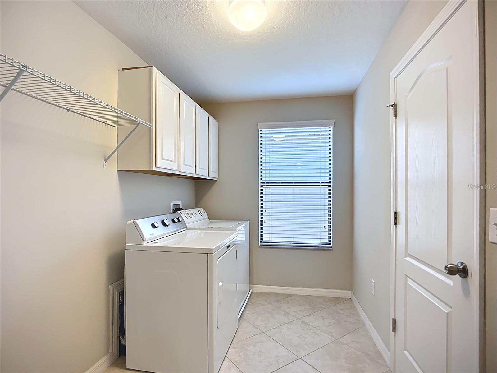 Upstairs laundry
