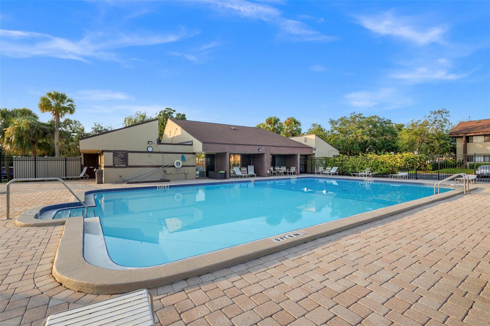 Resort style amenities