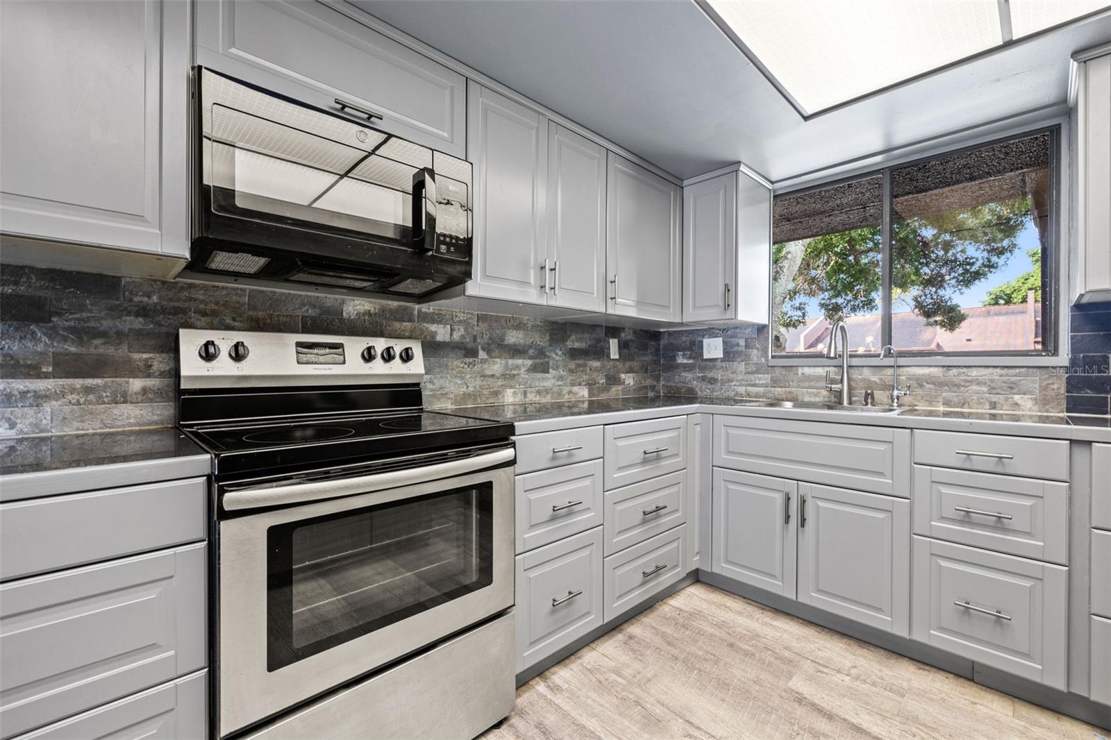 Spacious kitchen