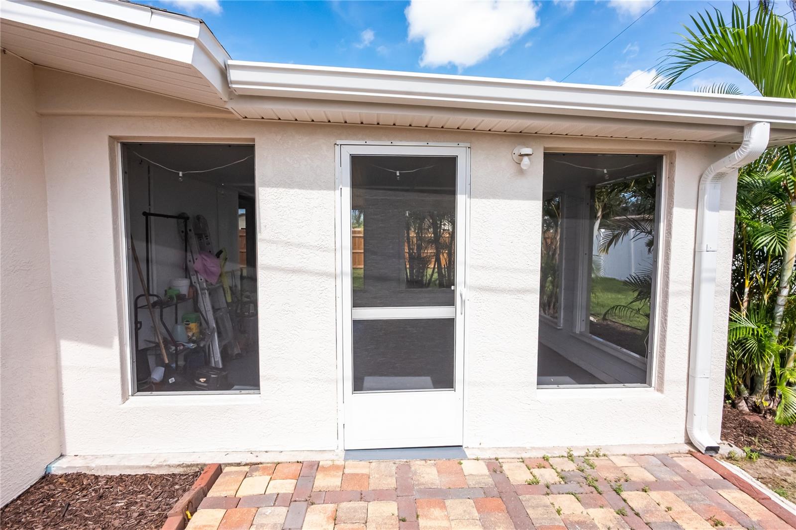 Screened Porch Entry