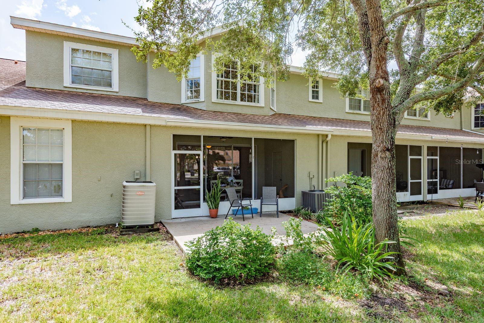 REAR OF HOME