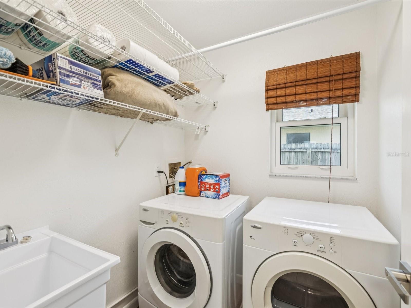 Inside Laundry Room