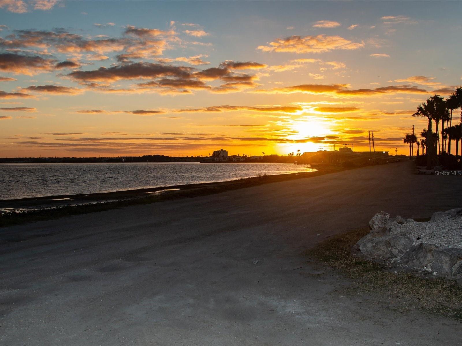 Sunset on the Causeway