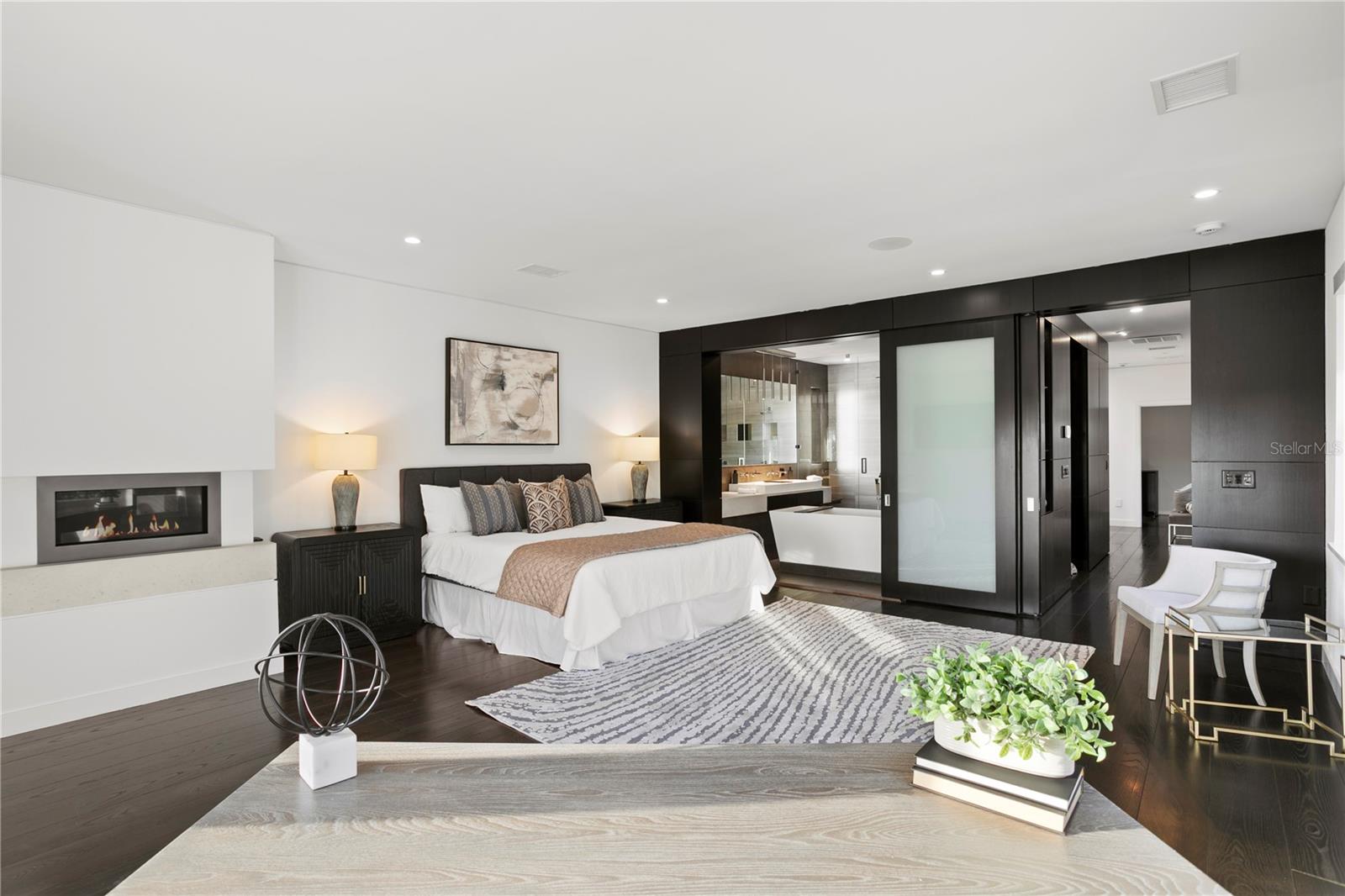 Primary Bedroom with connecting spa-inspired bath