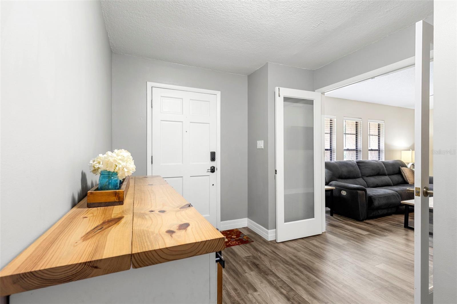 Front Door to Living Room