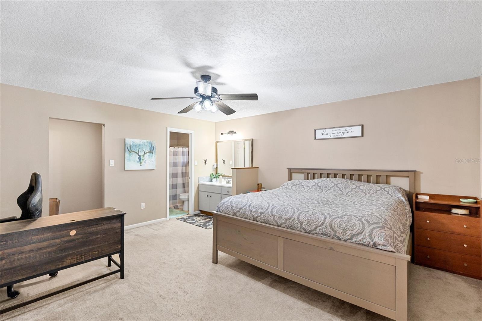 Primary Bedroom and Bathroom