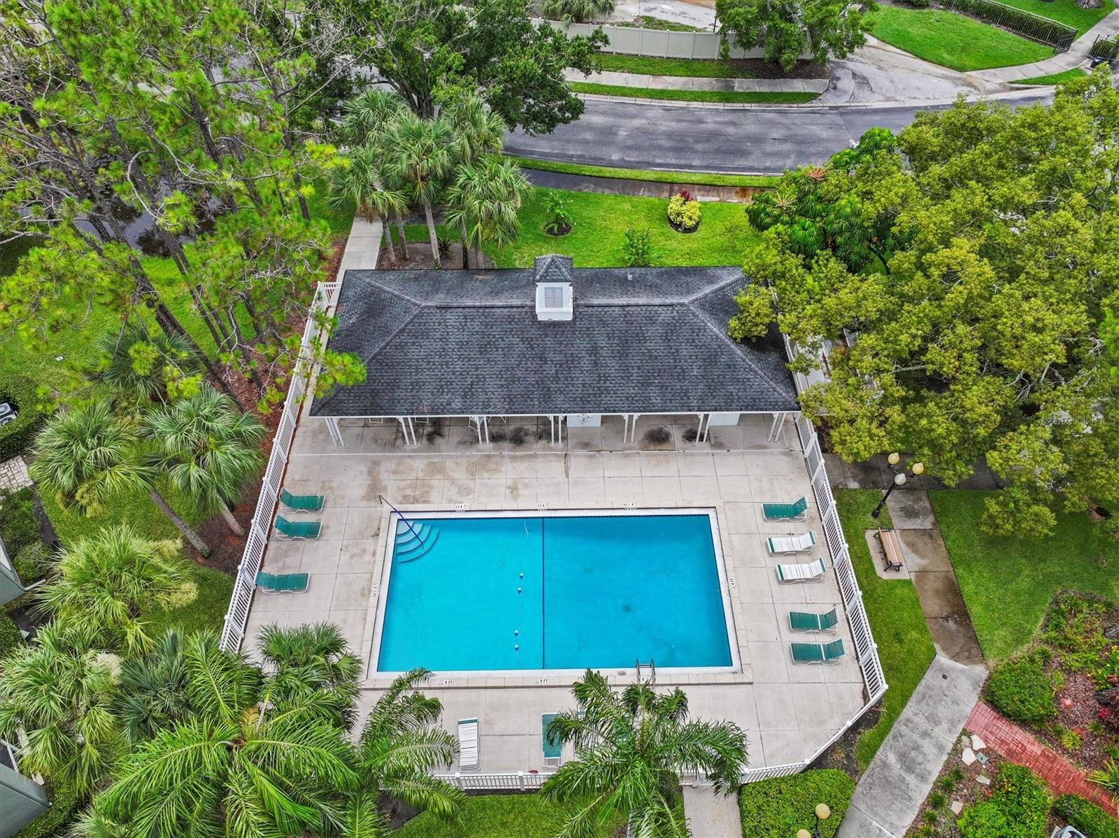 Nice pool area