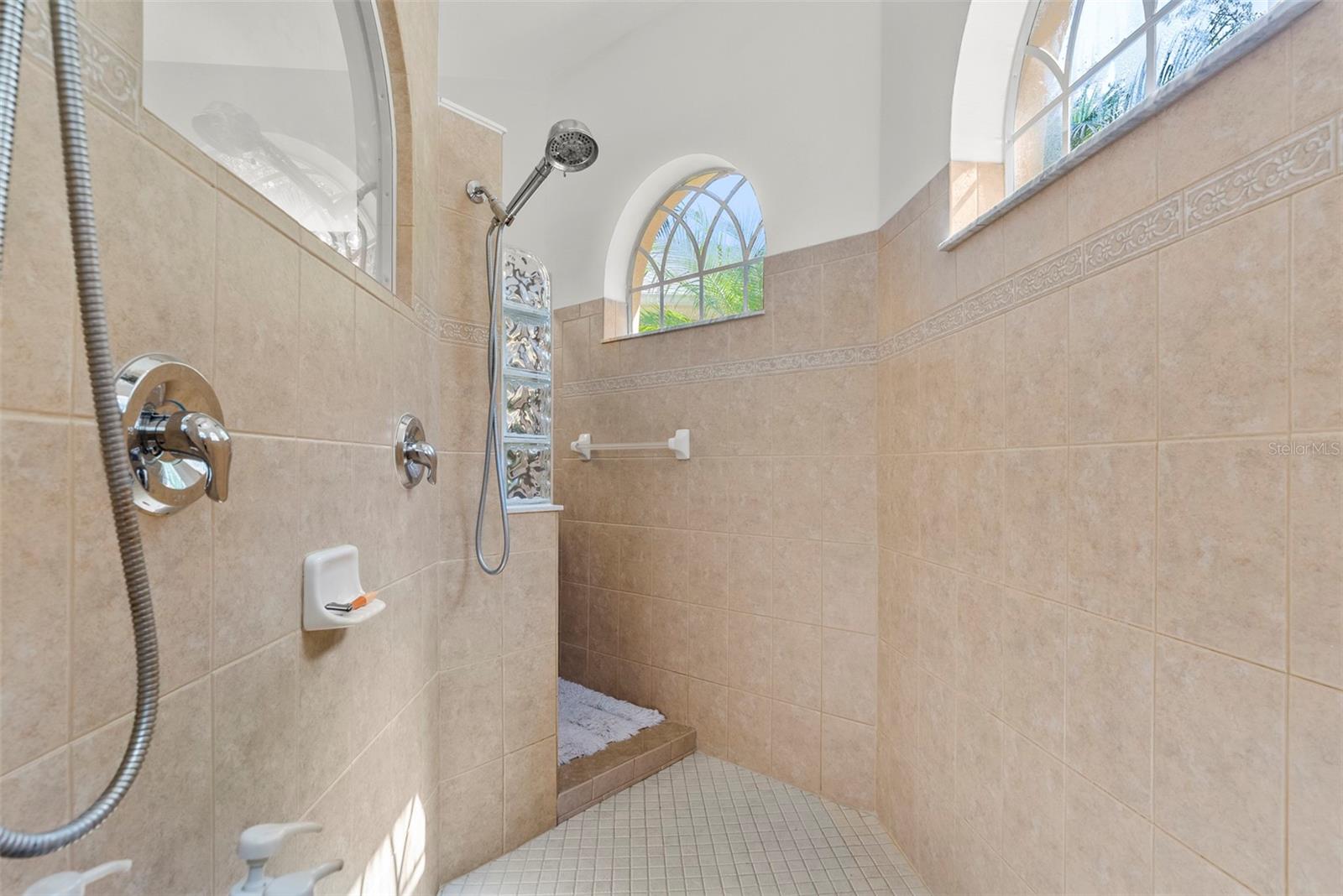 Dual primary shower